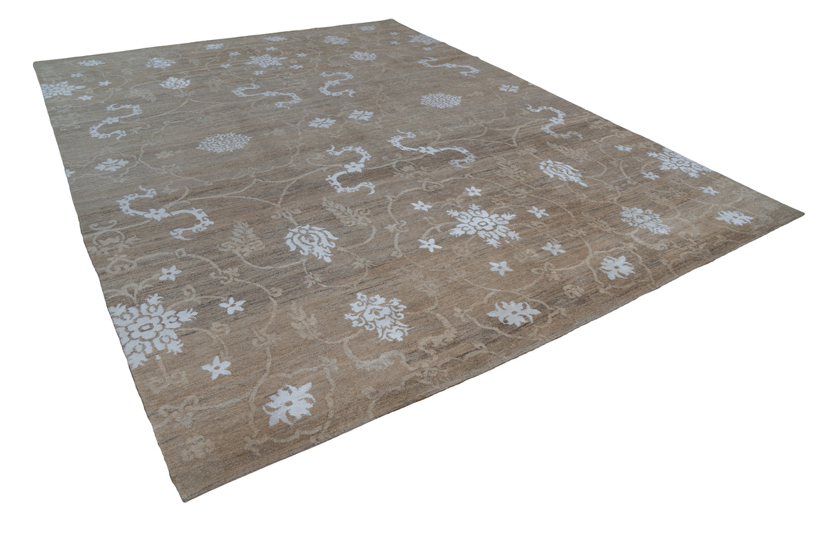 200010 Fine Hand Knotted Nepal Rug