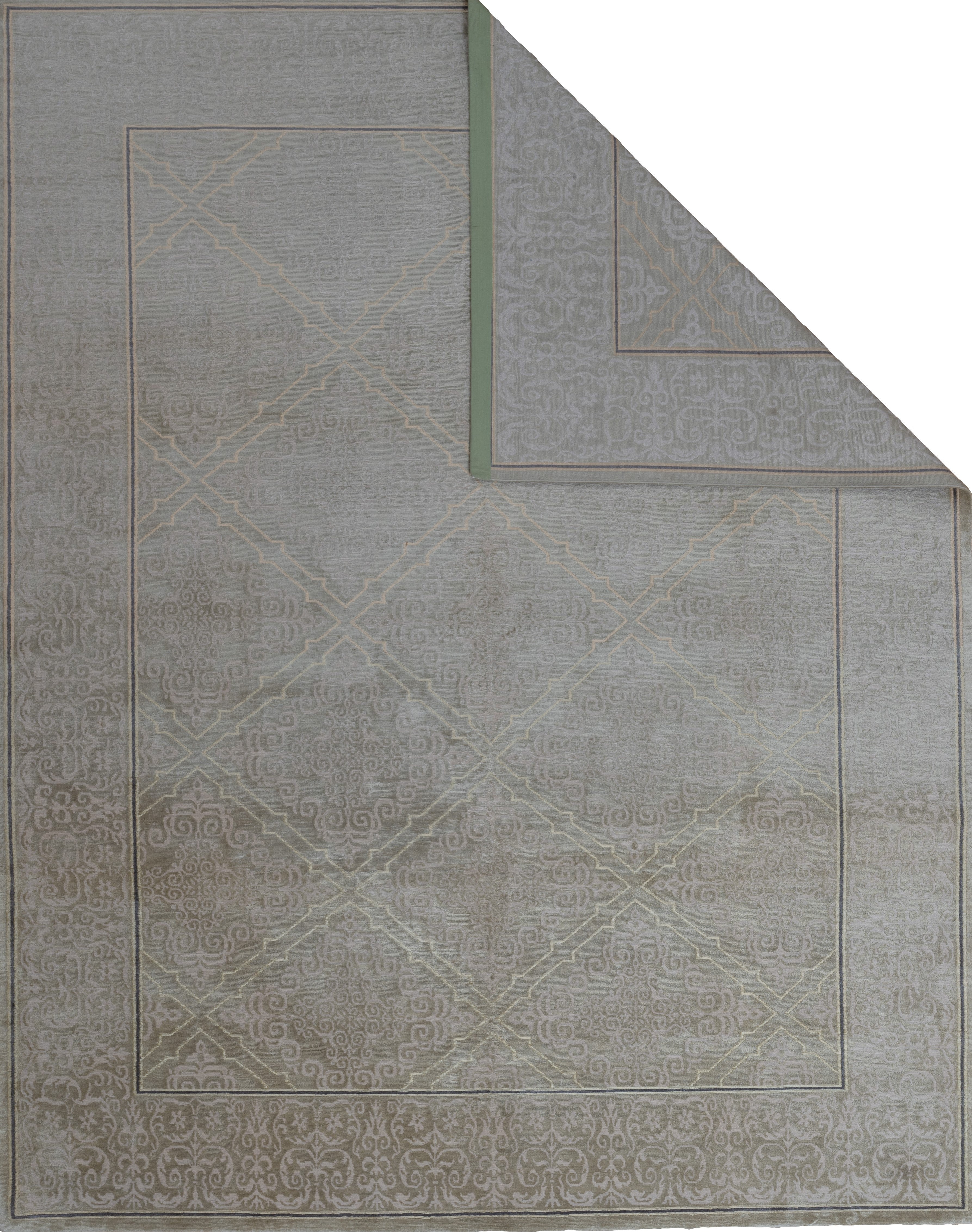 20039 Fine Hand Knotted Nepal Rug