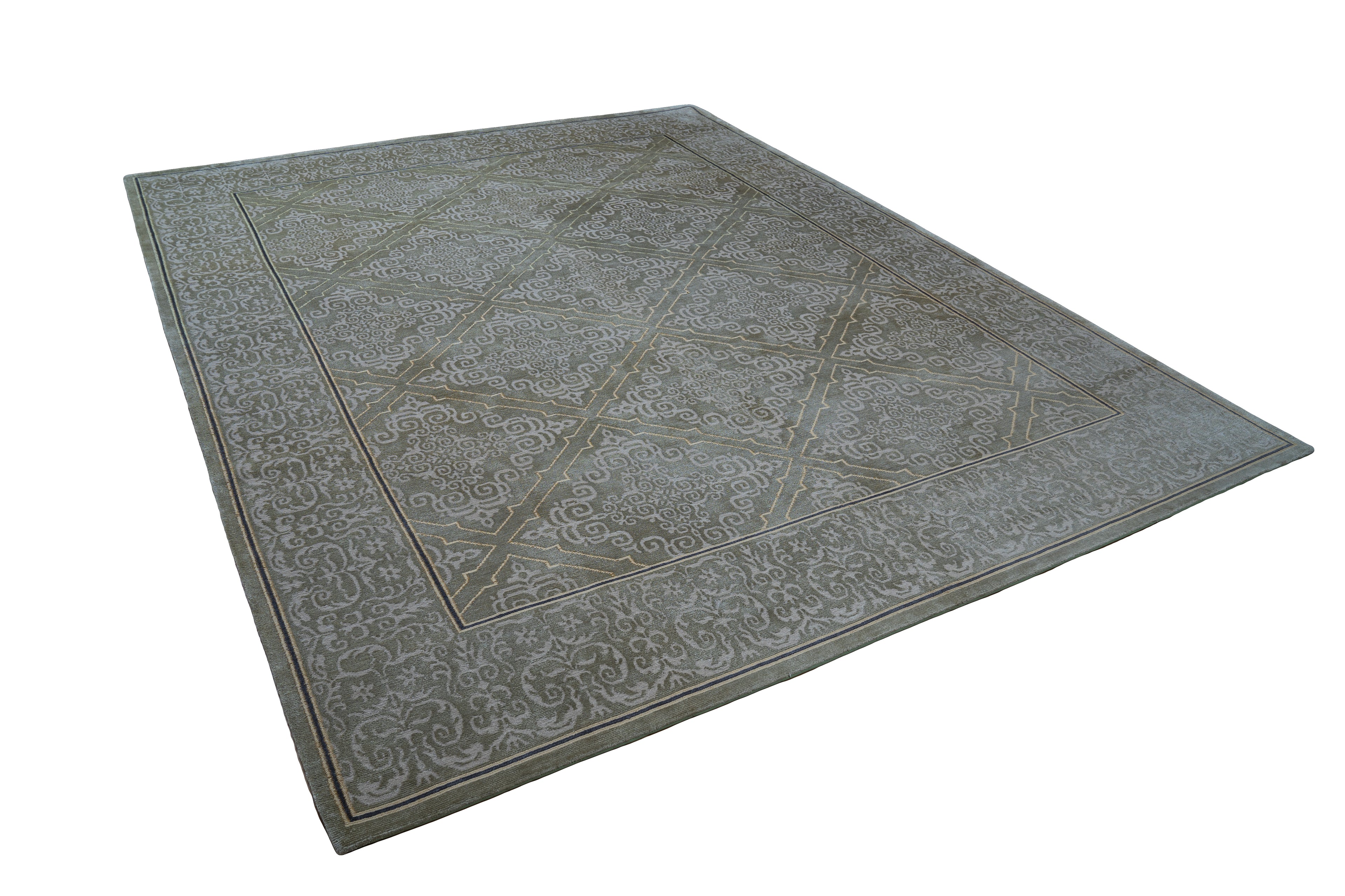 20039 Fine Hand Knotted Nepal Rug
