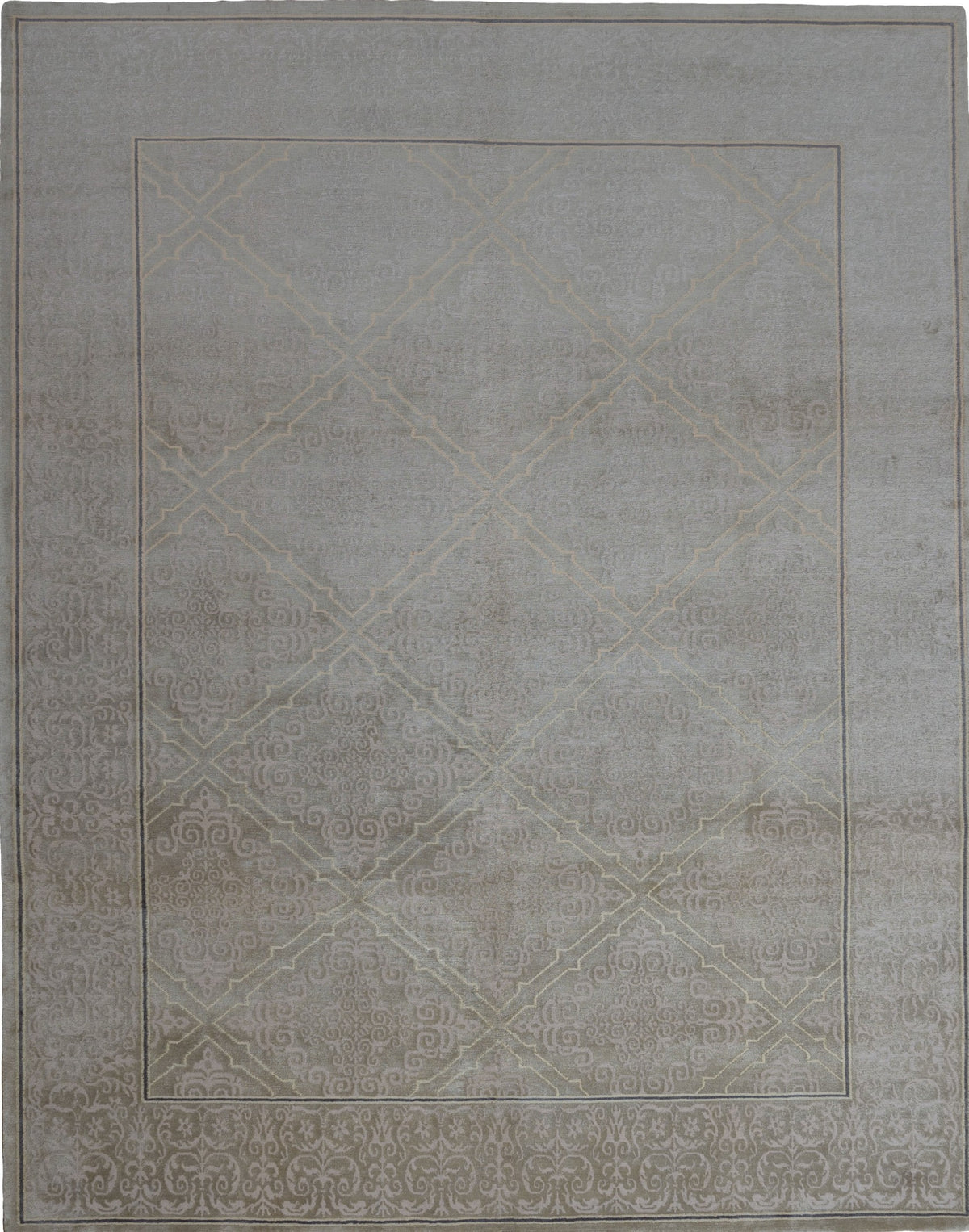 20039 Fine Hand Knotted Nepal Rug