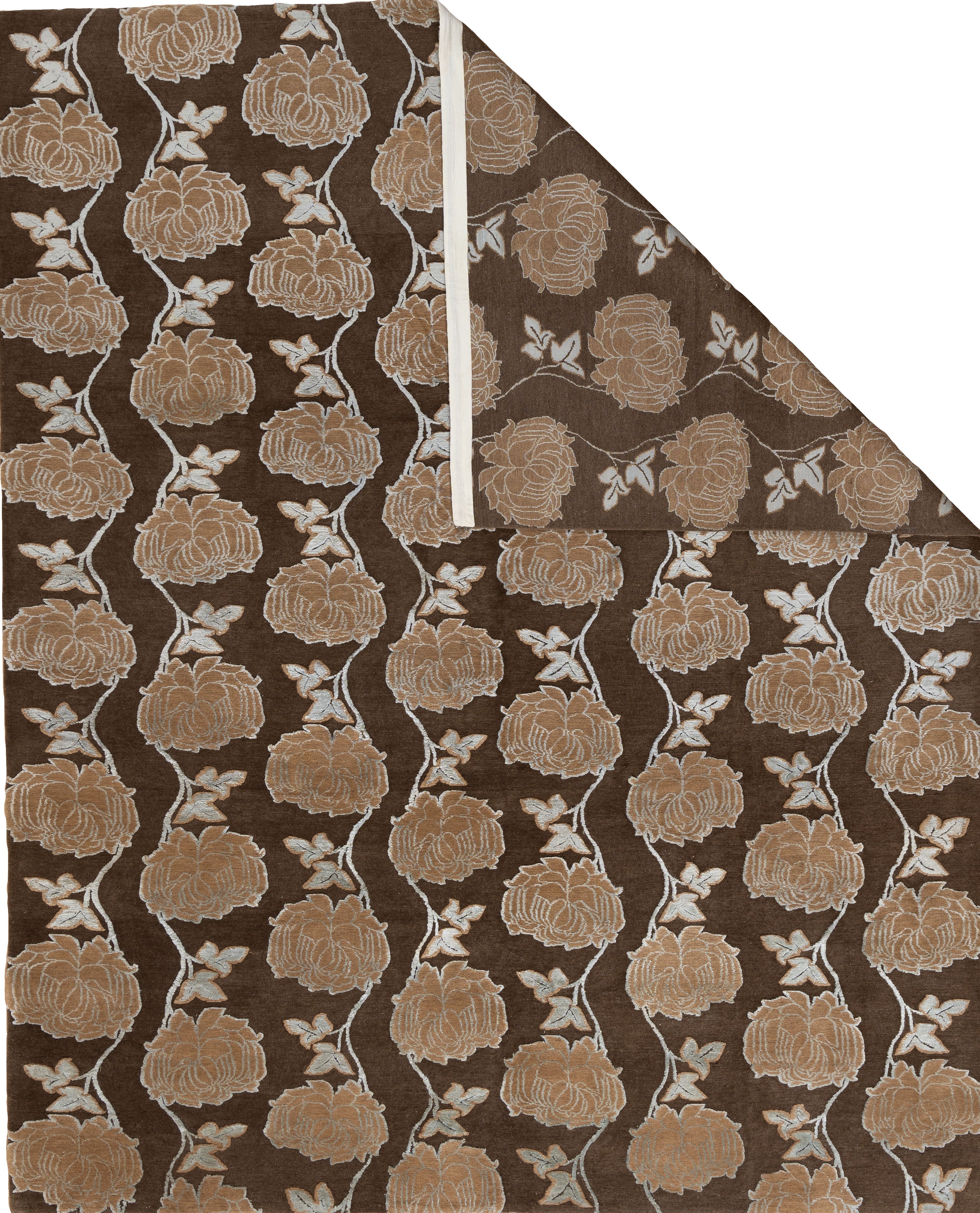 20057 Fine Hand Knotted Nepal Rug