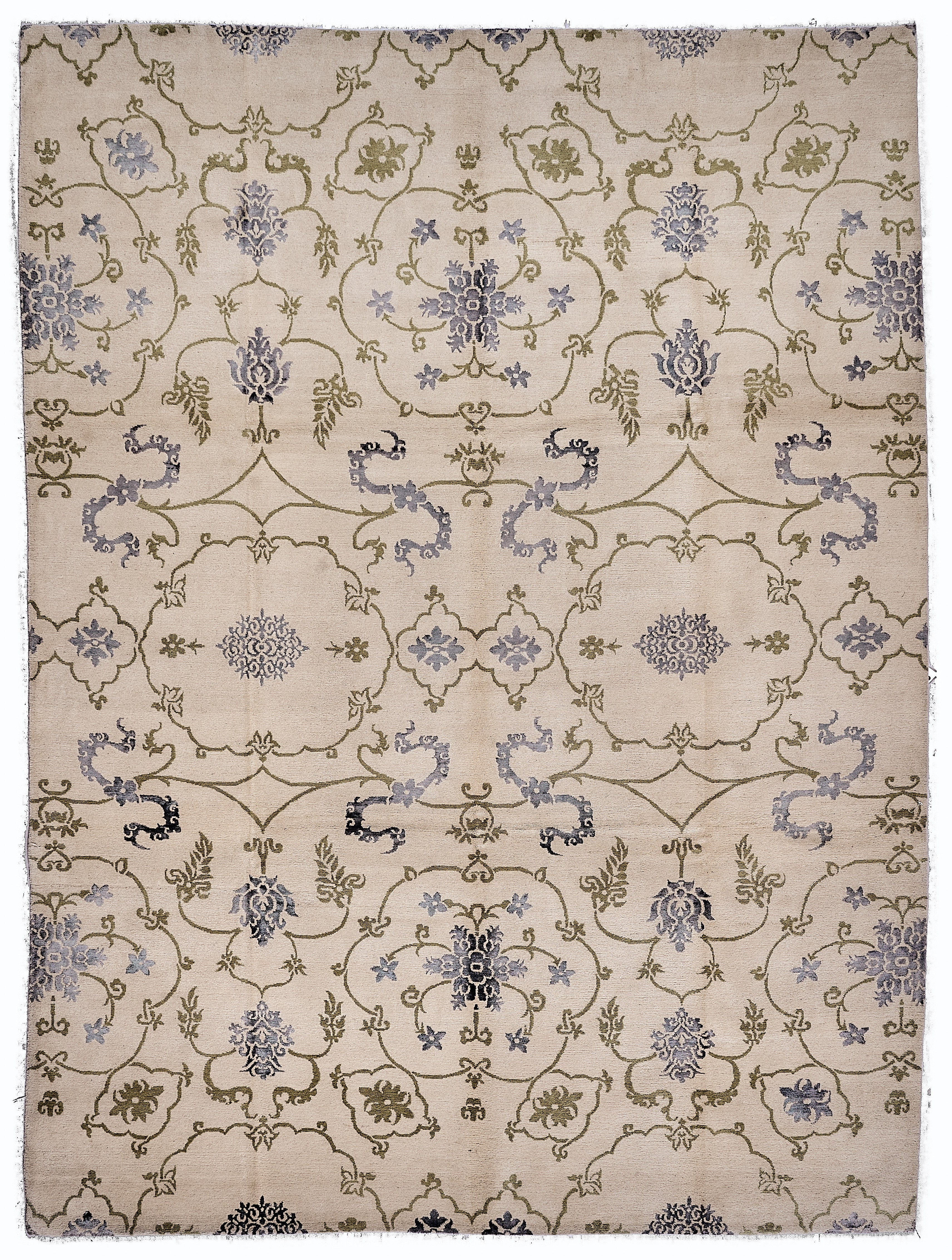 20146 Fine Hand Knotted Nepal Rug