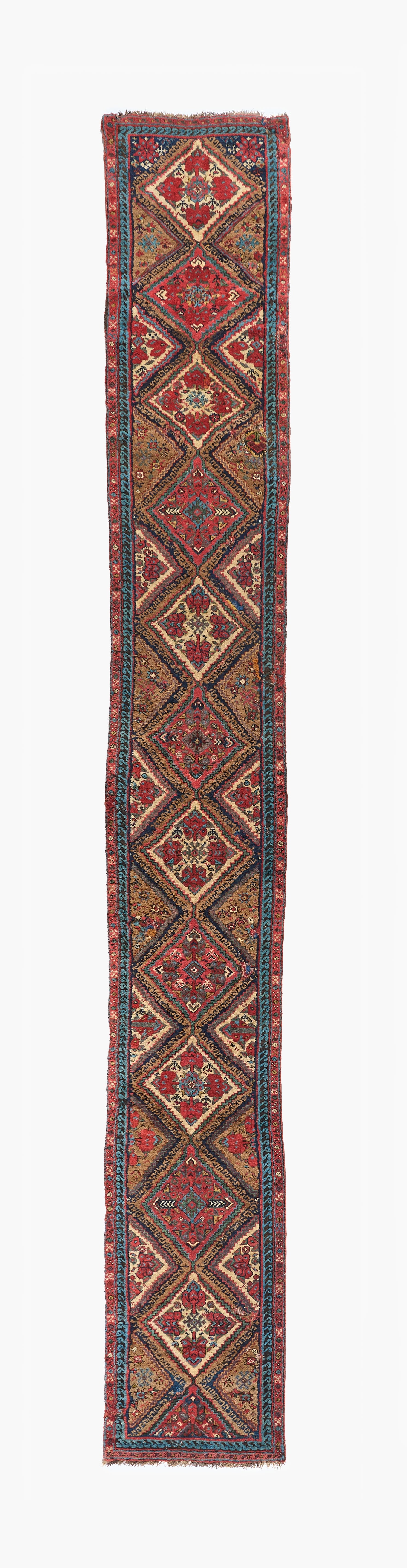 40033 Antique Persian Serab Runner