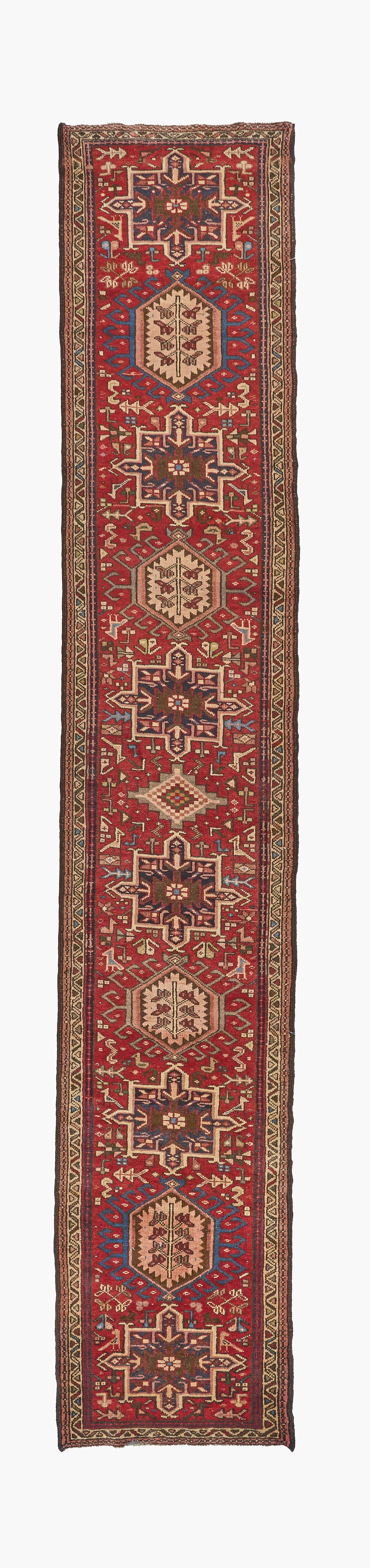 40039 Antique Persian Heriz Runner