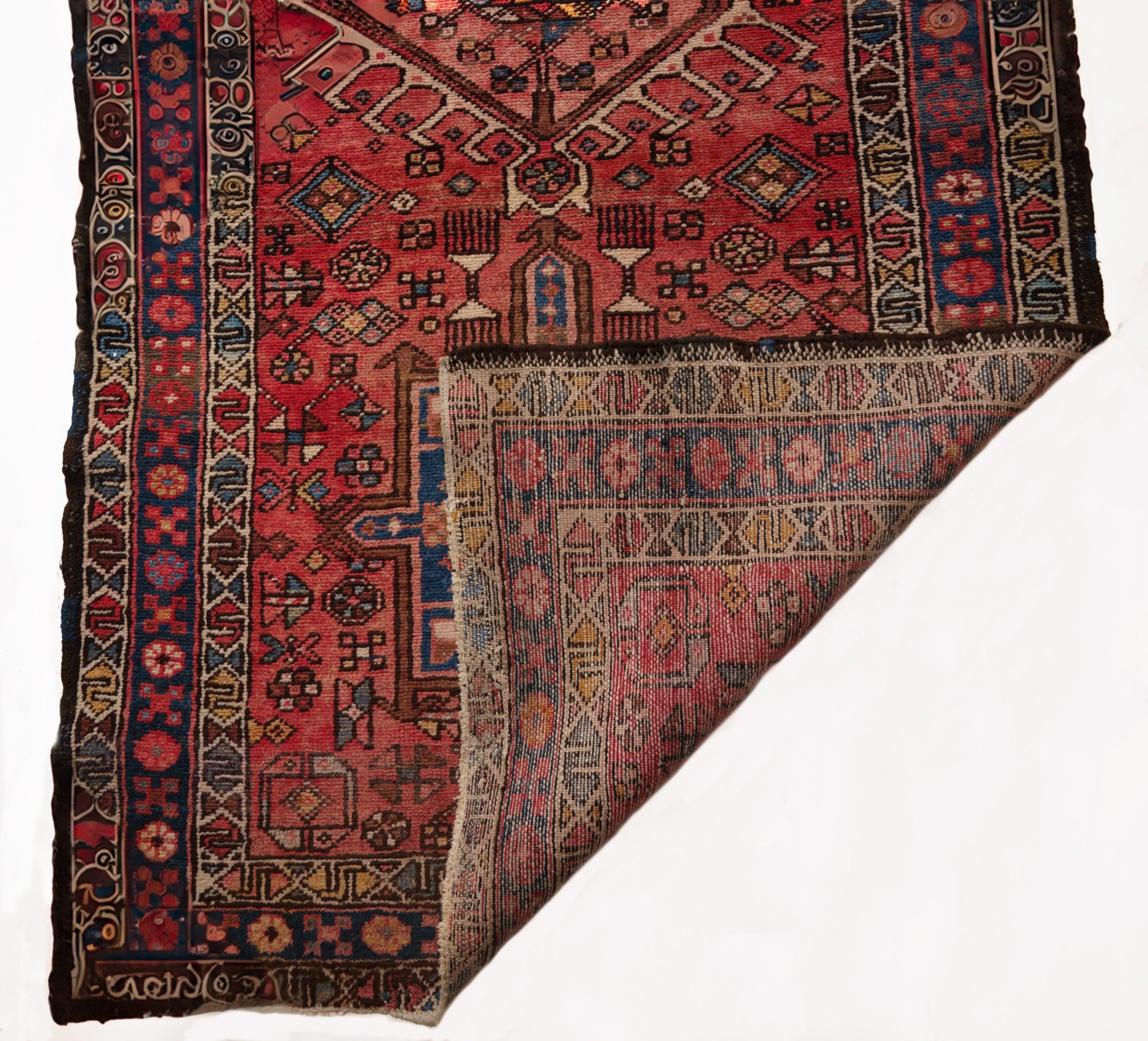 40056 Antique persian Heriz Runner