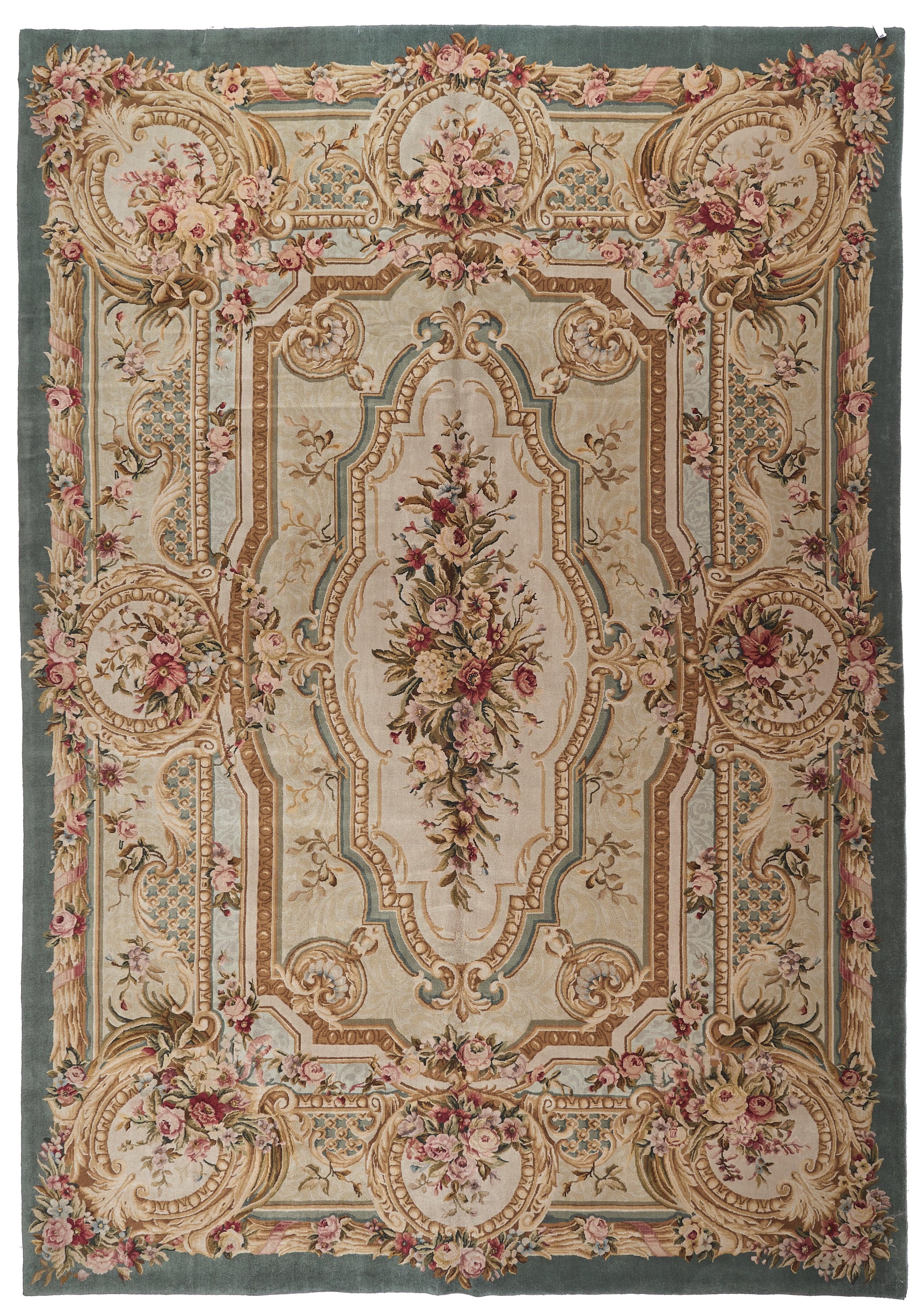 8002 Hand Knotted Savonnerie Carpet