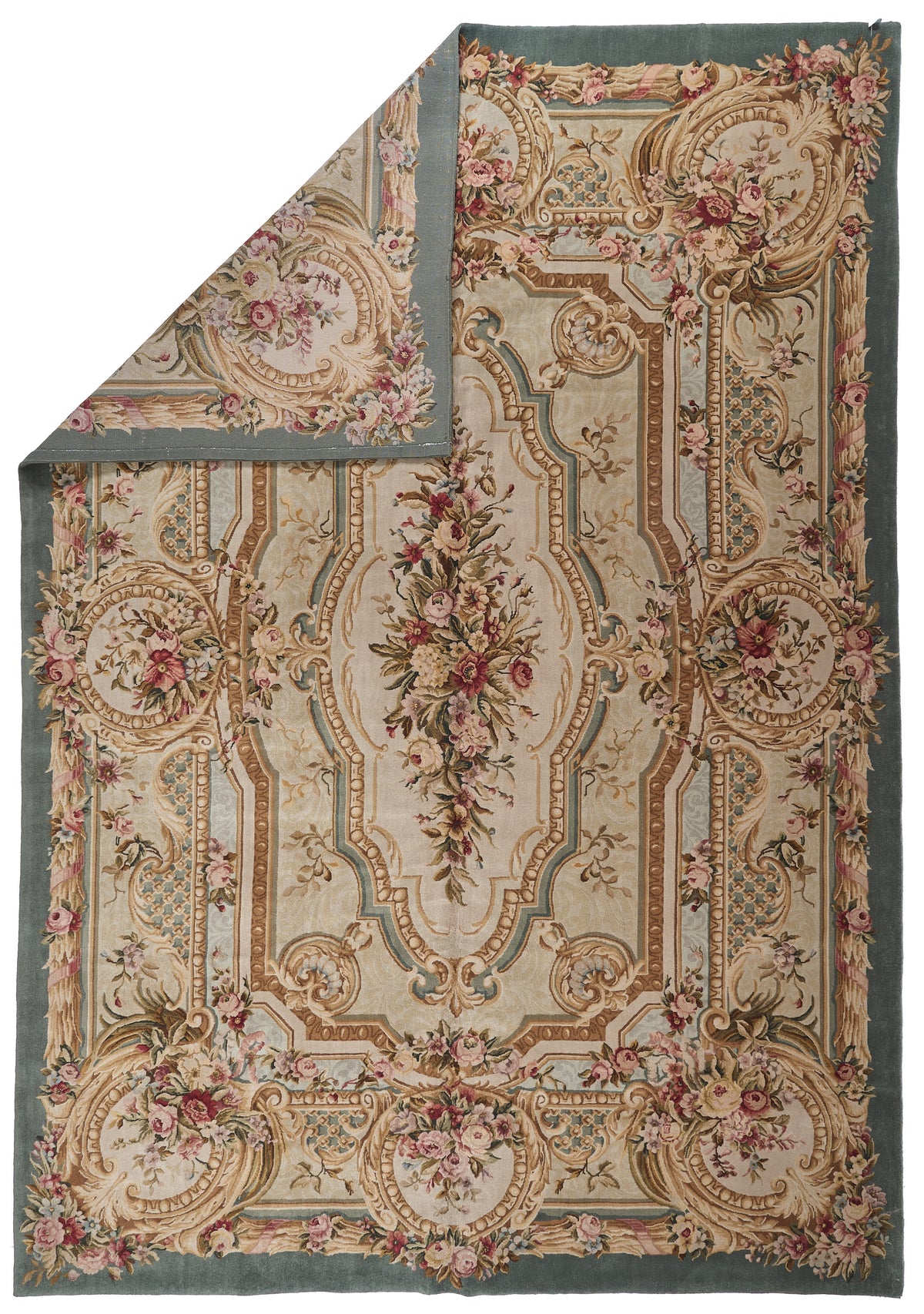 8002 Hand Knotted Savonnerie Carpet