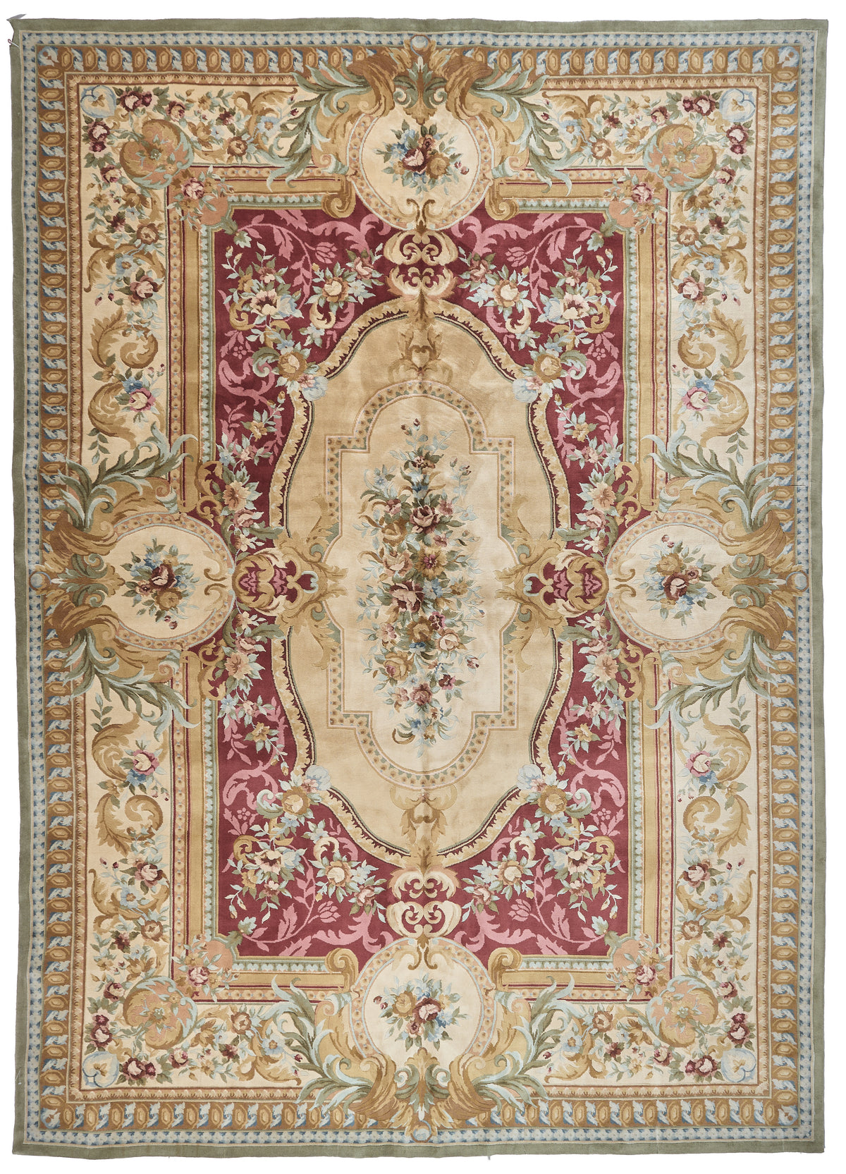 8020 Hand Knotted Savonnerie Carpet