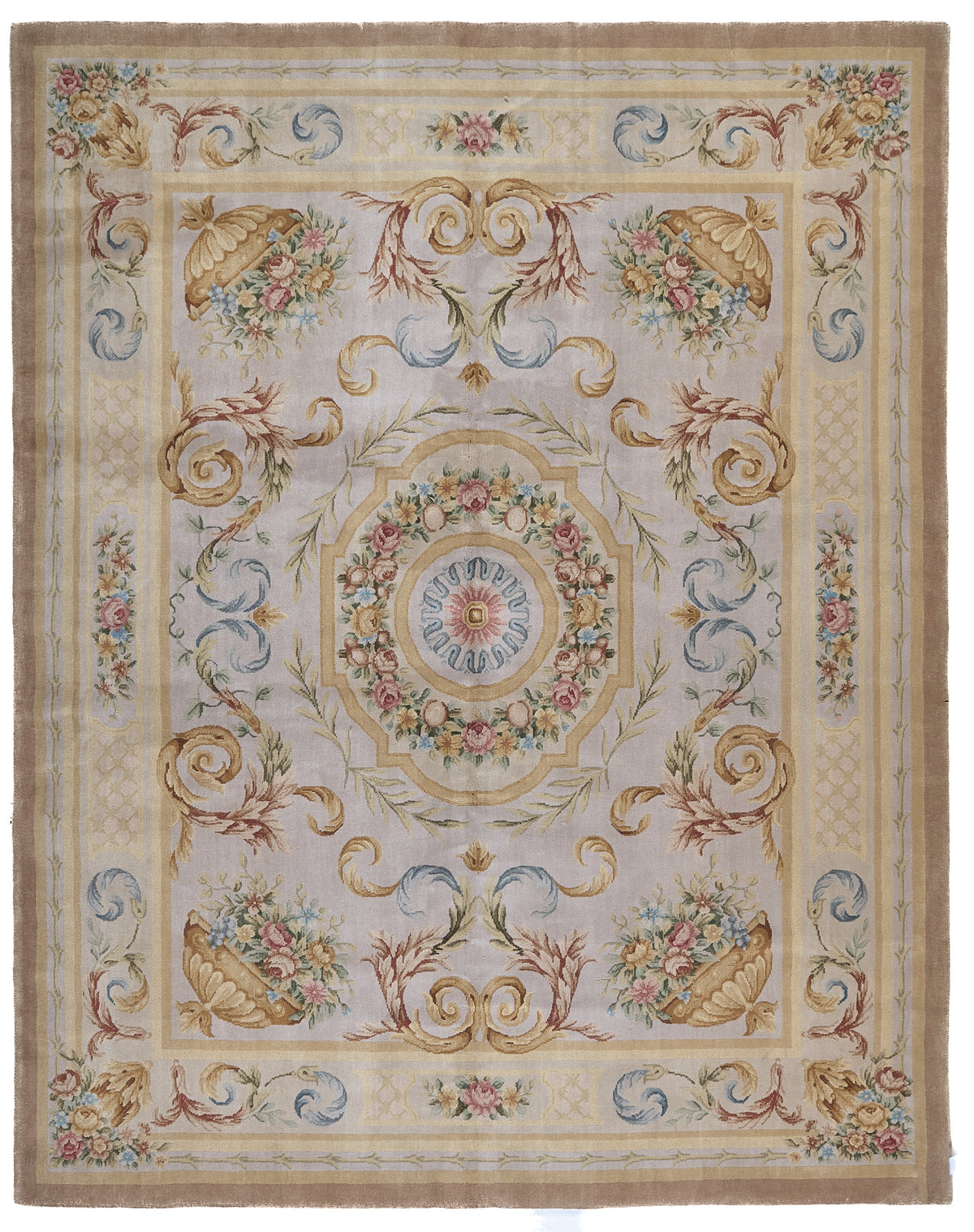 8040 Hand Knotted Savonnerie Carpet