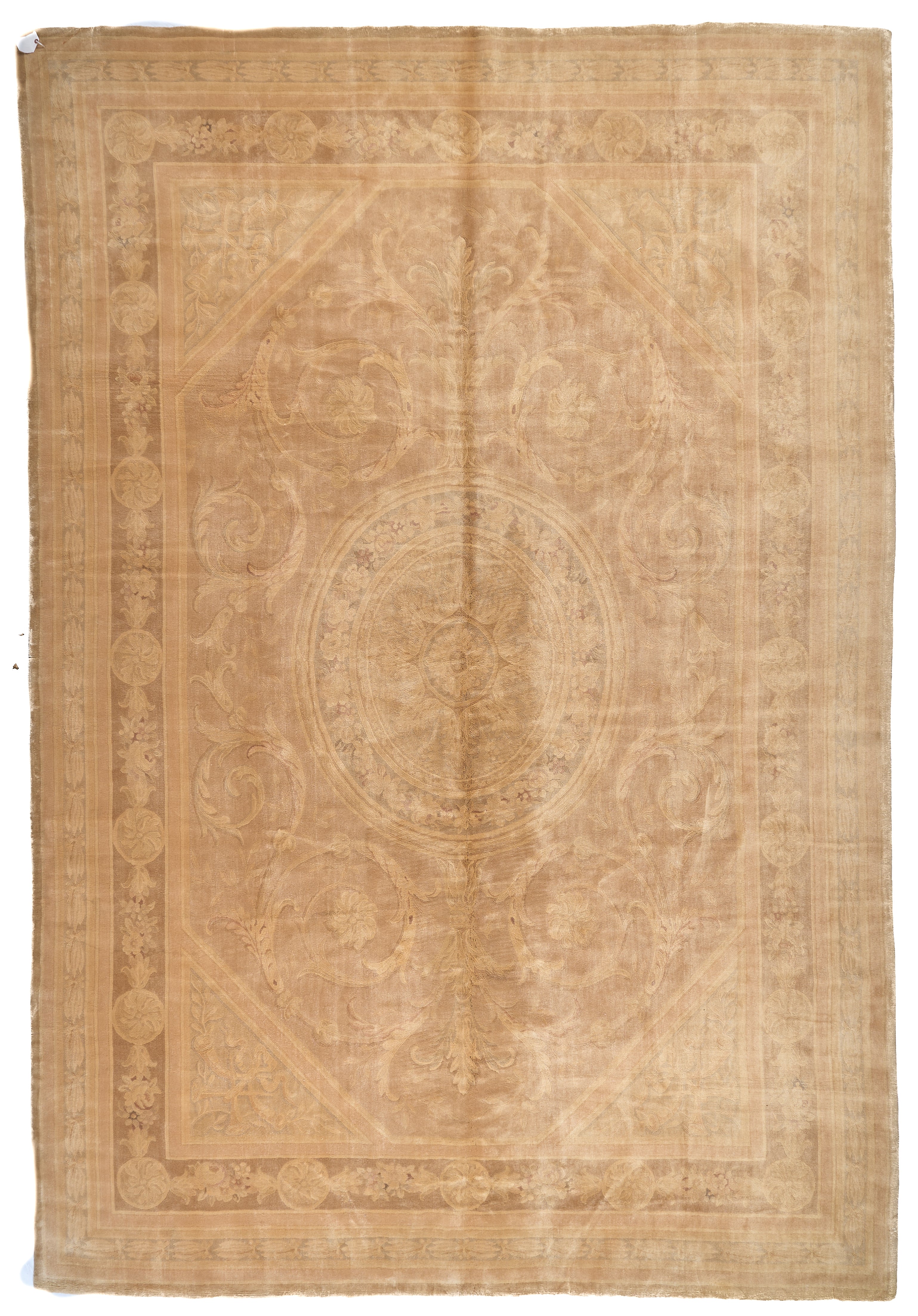 8041 Hand Knotted Savonnerie Carpet