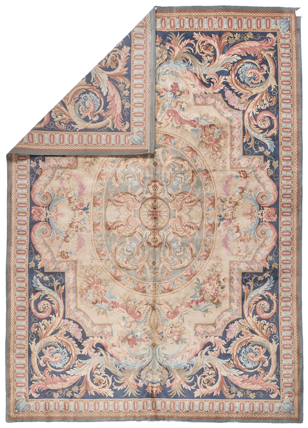 8042 Hand Knotted Savonnerie Carpet