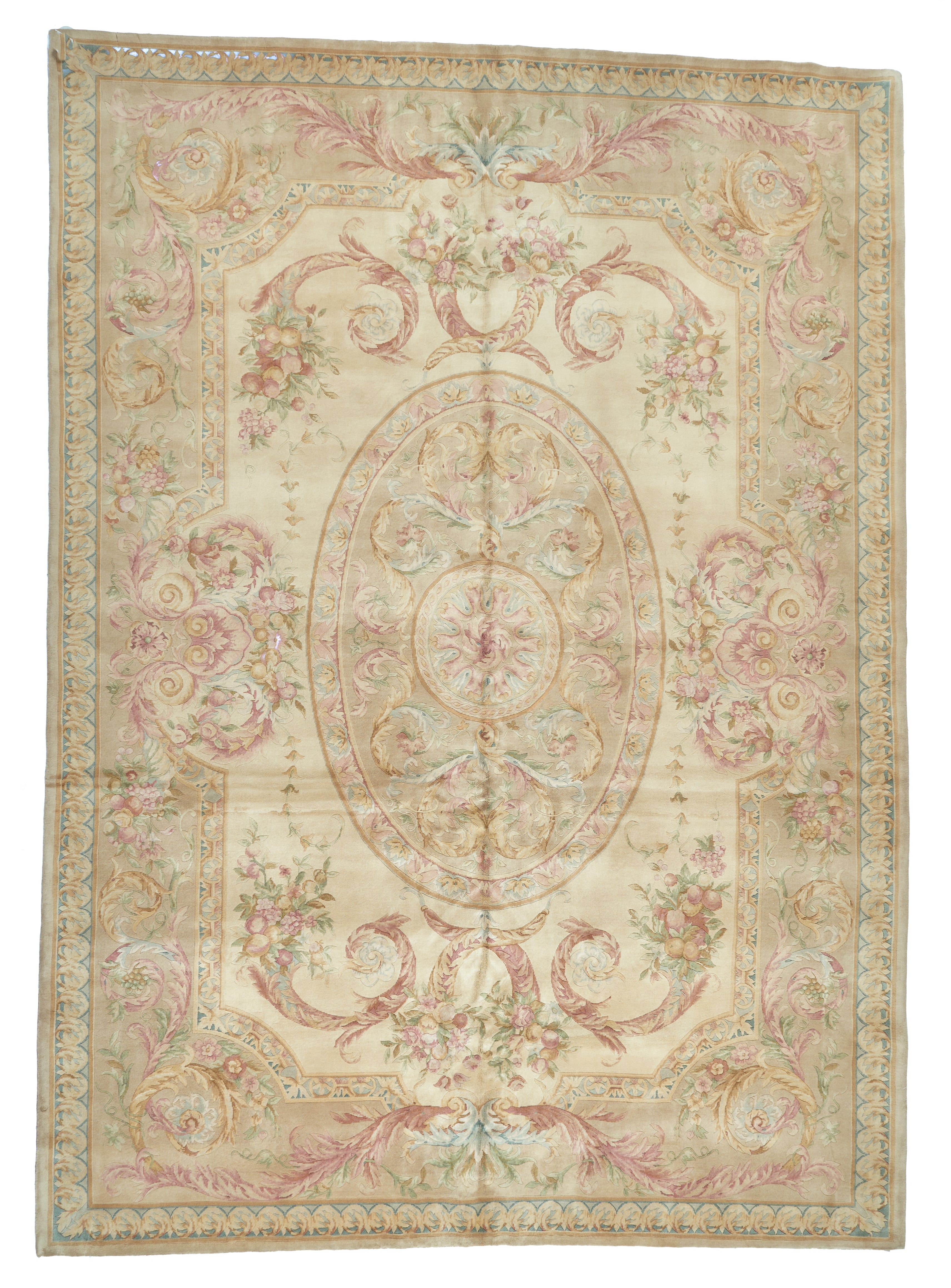 8048 Hand Knotted Savonnerie Carpet