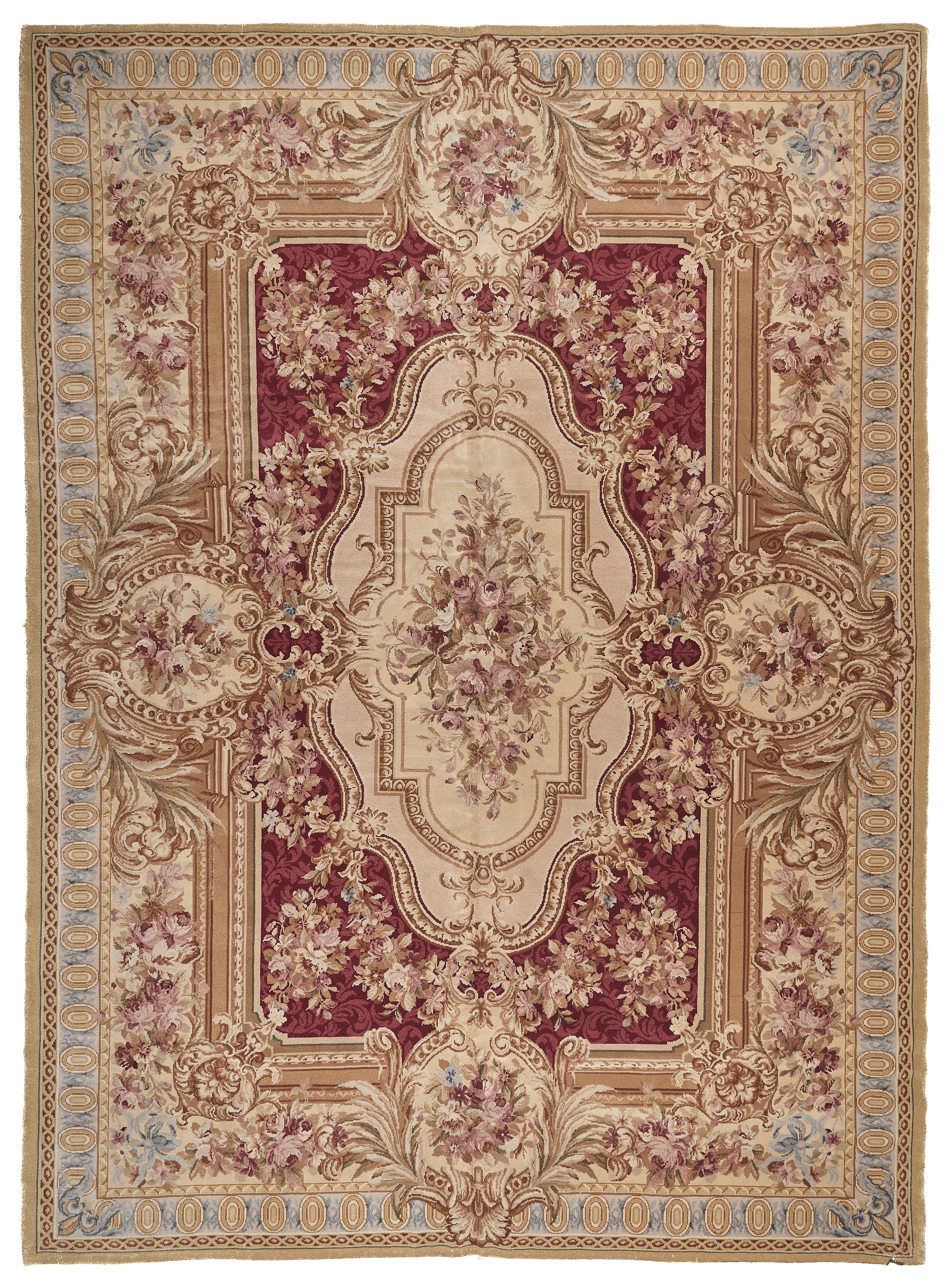 8051 Hand Knotted Savonnerie Carpet