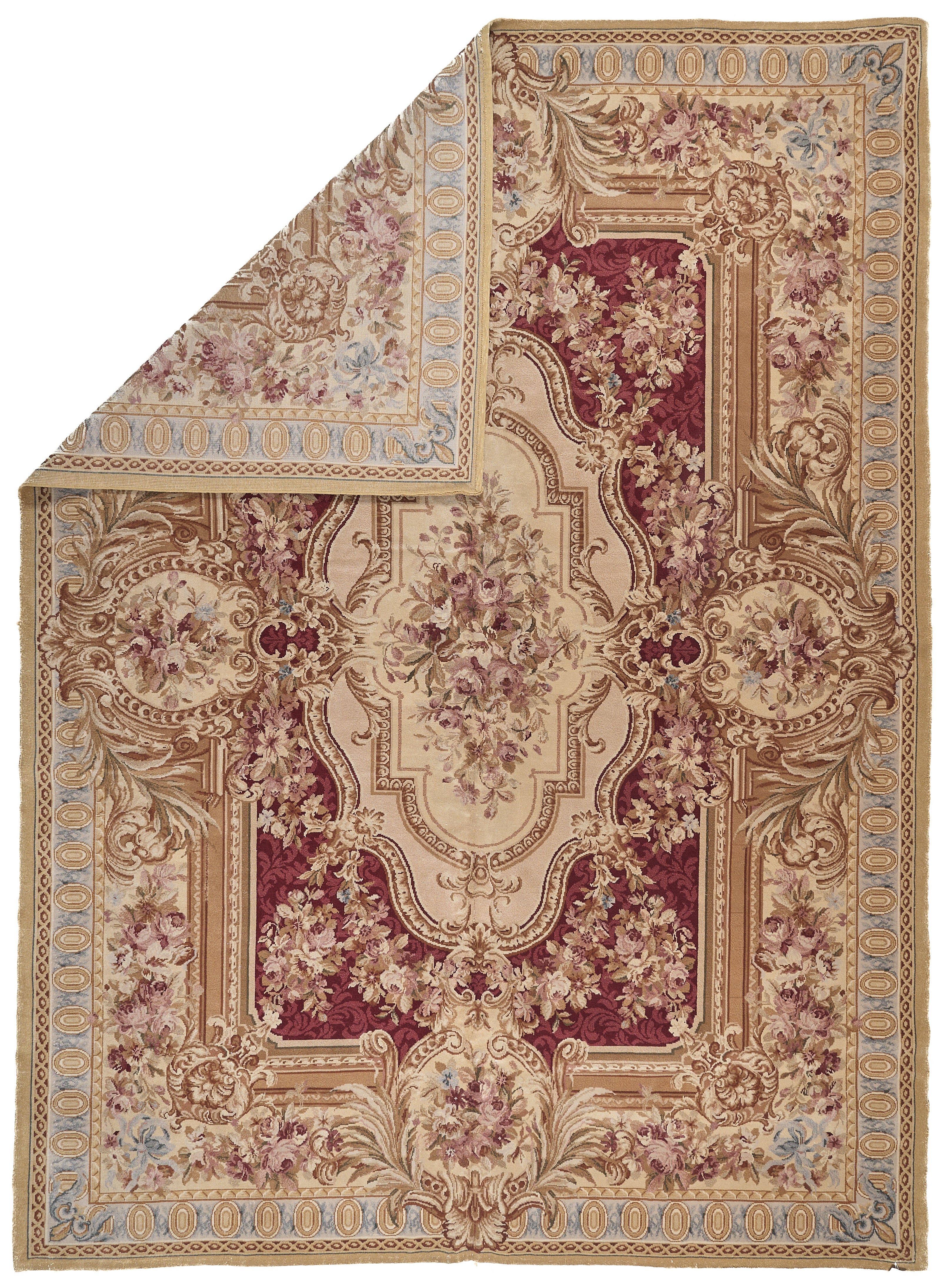 8051 Hand Knotted Savonnerie Carpet