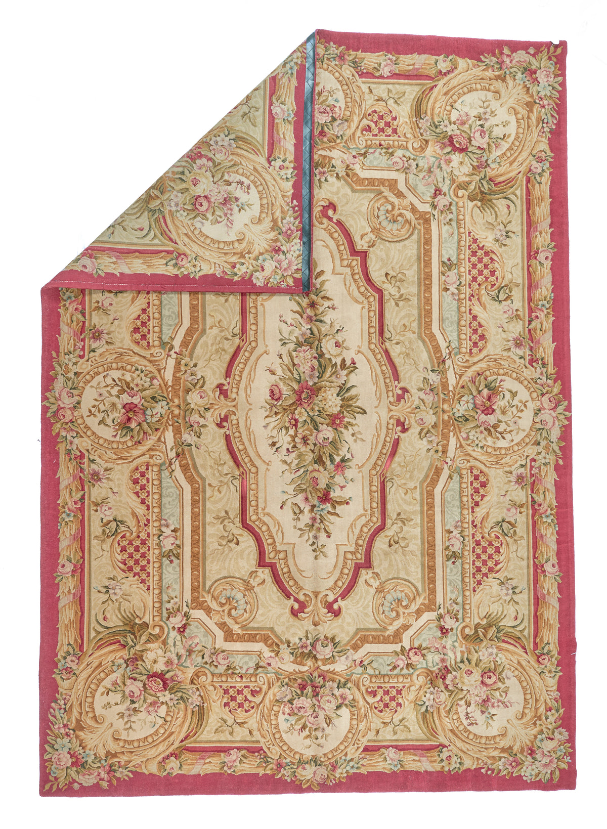 8057 Hand Knotted Savonnerie Carpet