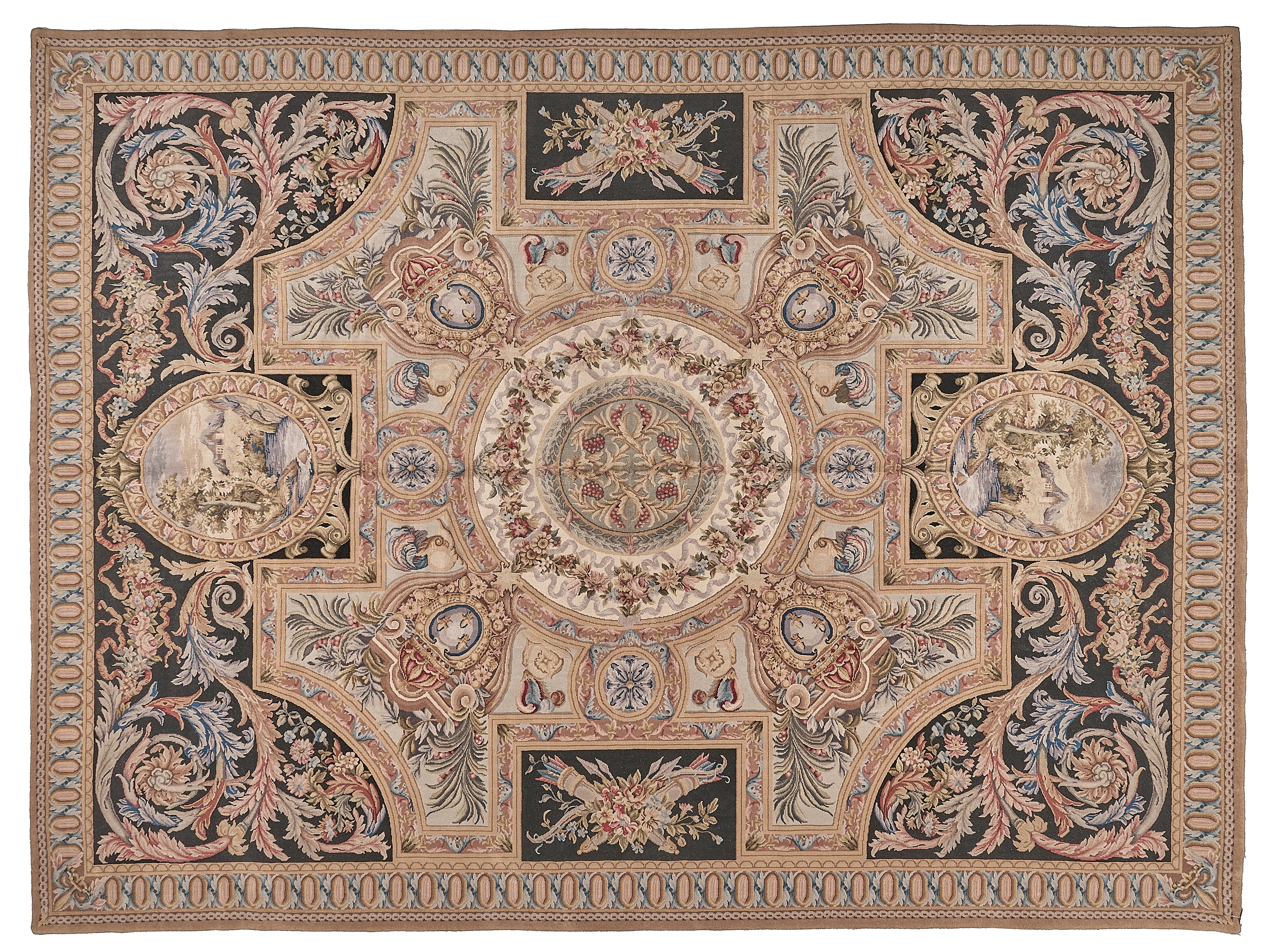 8080 Hand Knotted Savonnerie Carpet