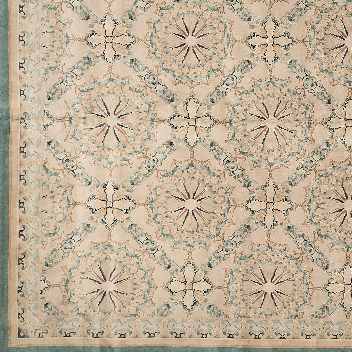 8083 Hand Knotted Savonnerie Carpet