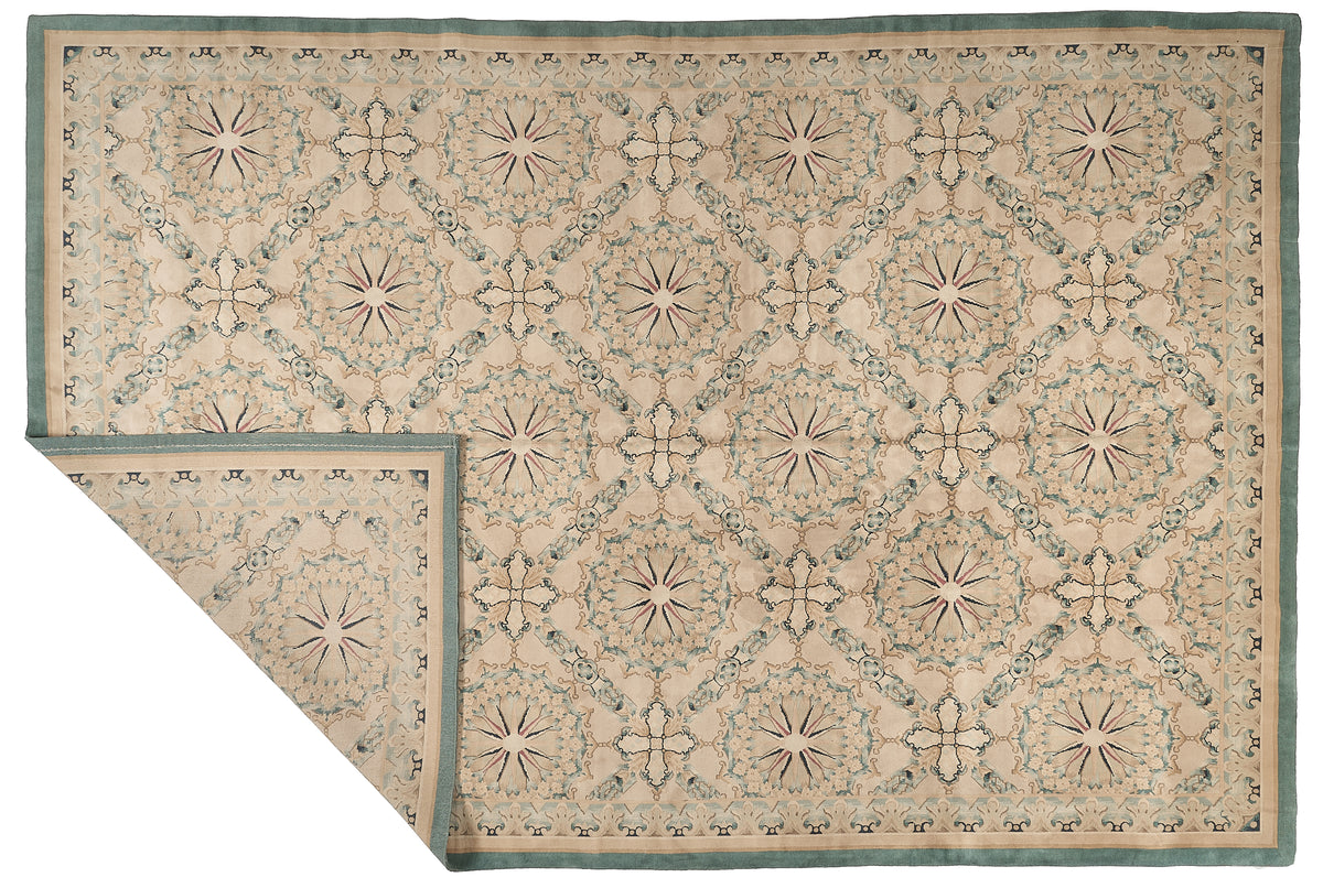8083 Hand Knotted Savonnerie Carpet