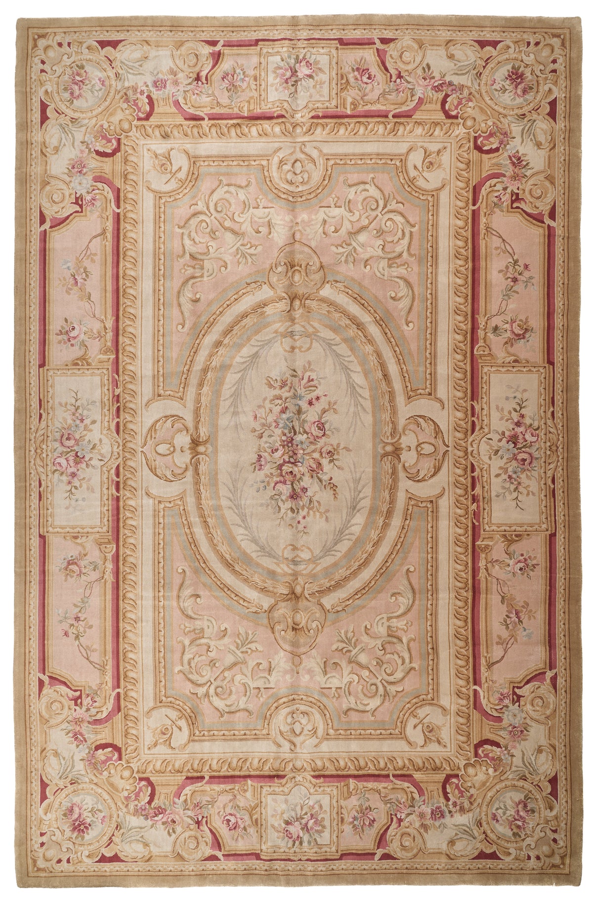 8085 Hand Knotted Savonnerie Carpet