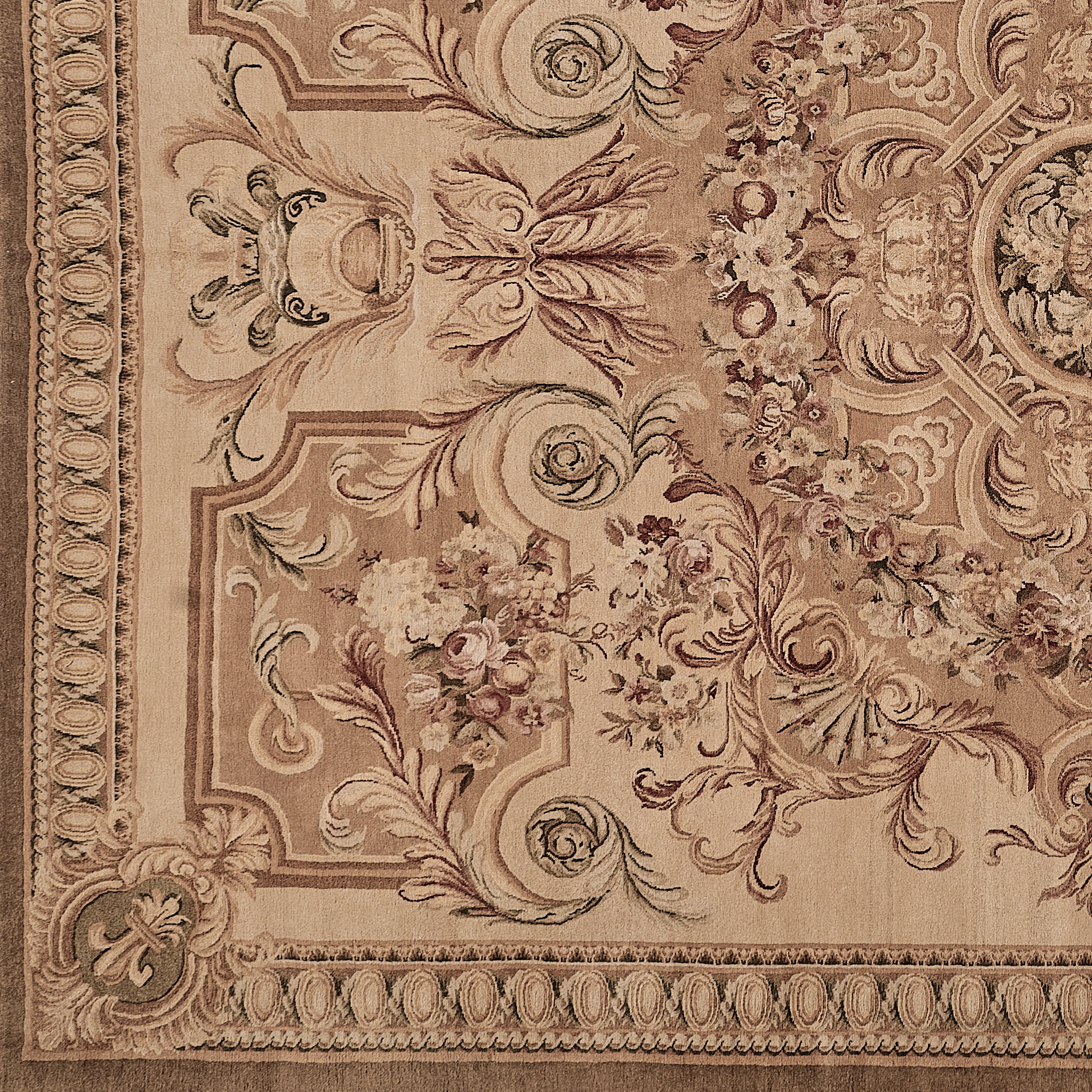 8096 Hand Knotted Savonnerie Carpet
