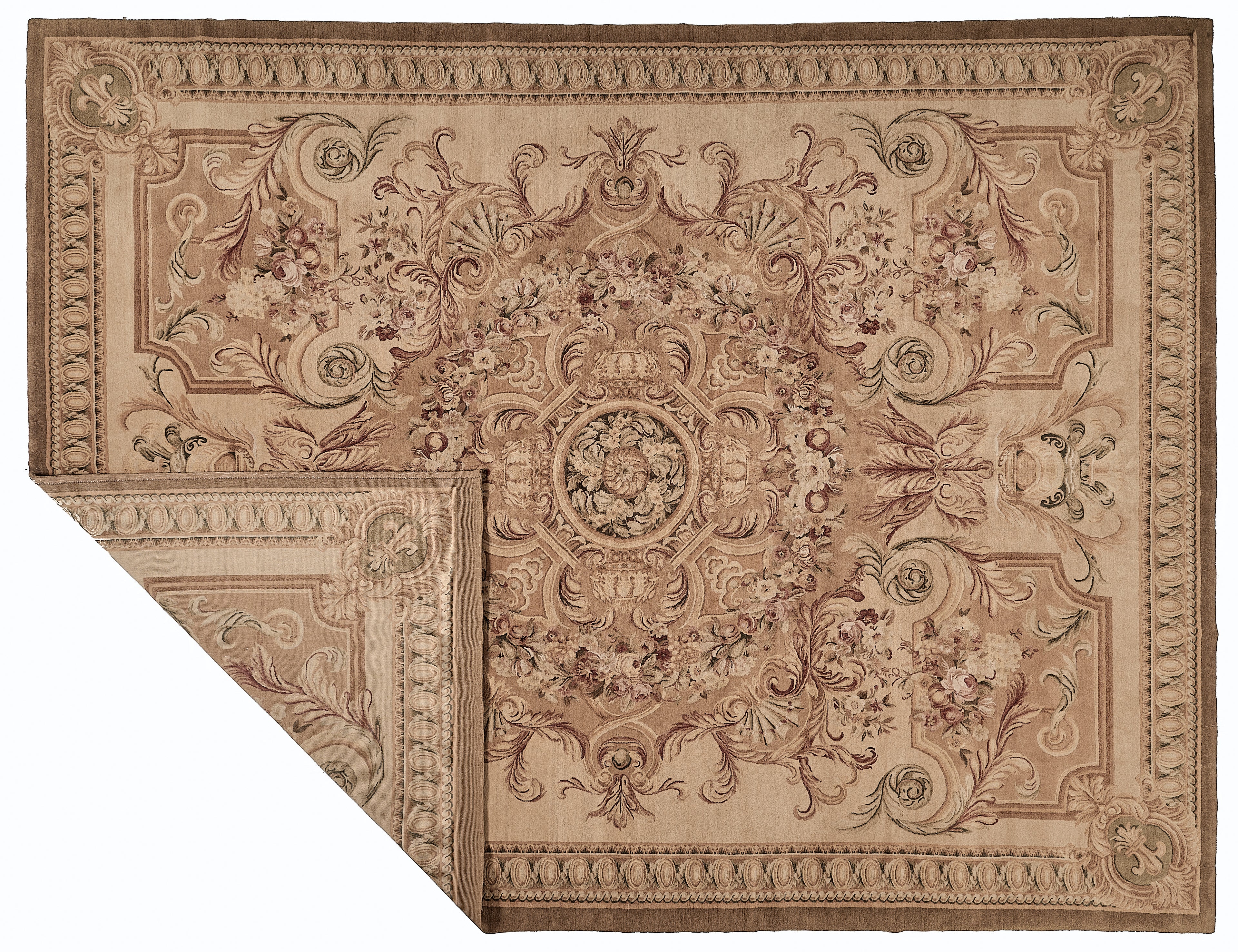 8096 Hand Knotted Savonnerie Carpet