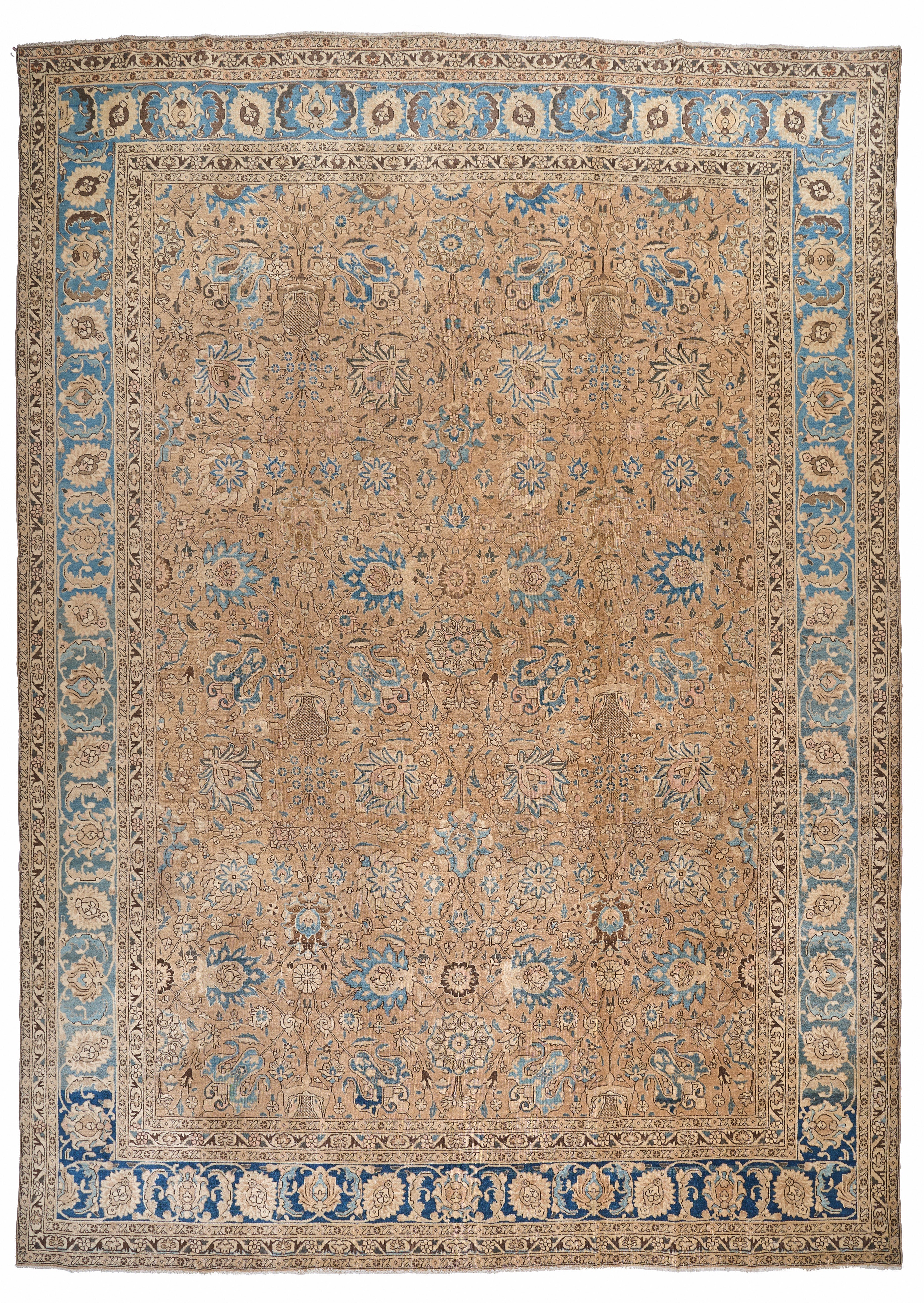90005 Antique Persian Tabriz Circa 1880