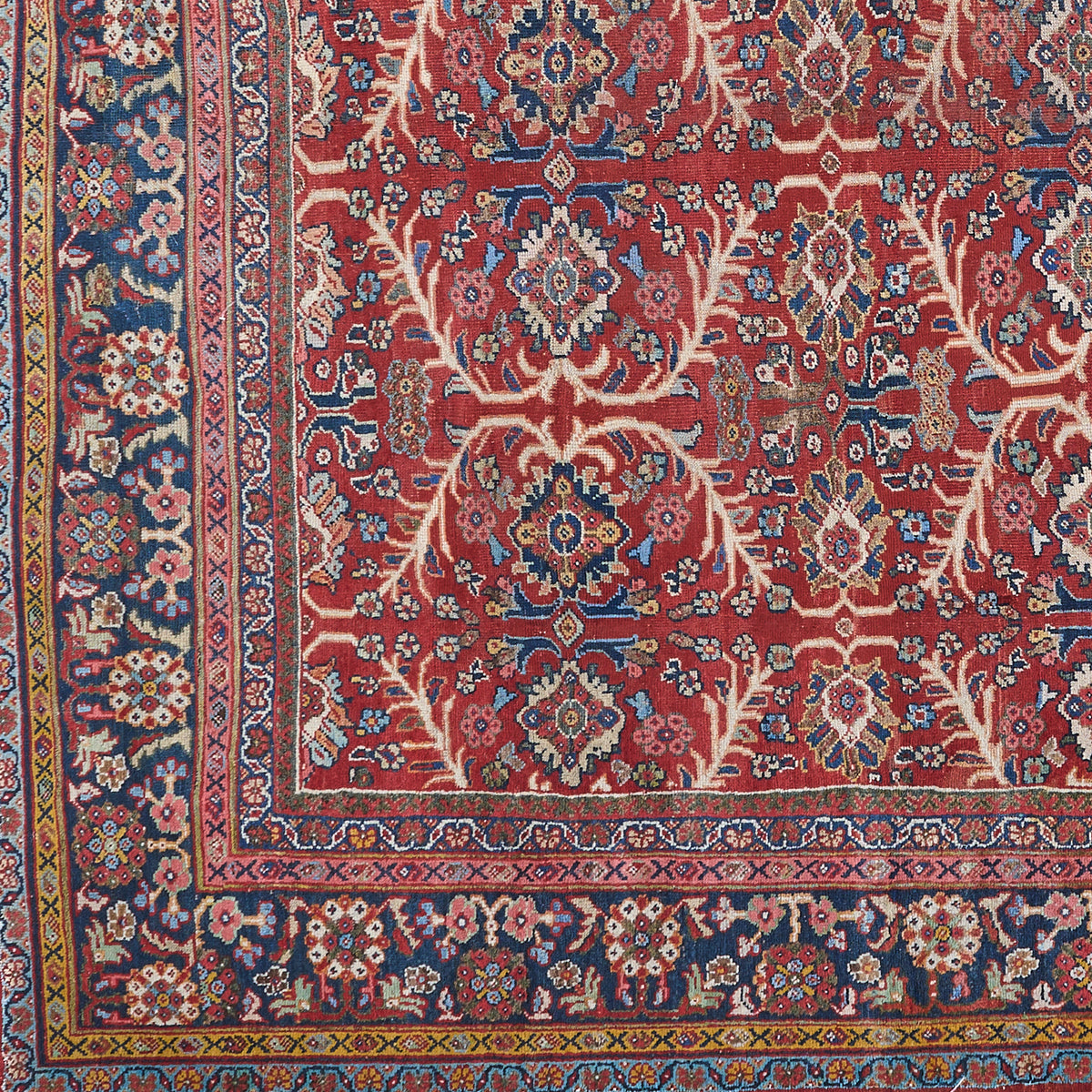90032 Antique Persian Sultanabad Circa 1900