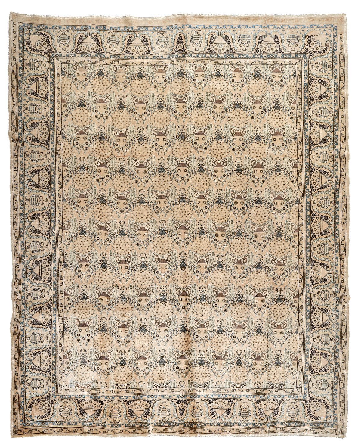 90049 Antique Persian Tabriz Circa 1920
