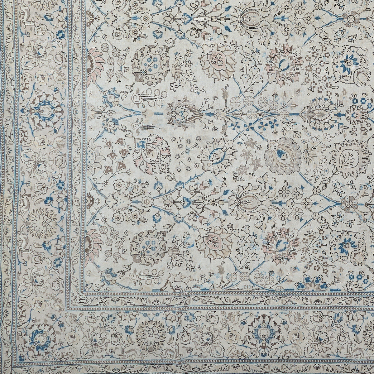 90051 Antique Persian Tabriz Circa 1920