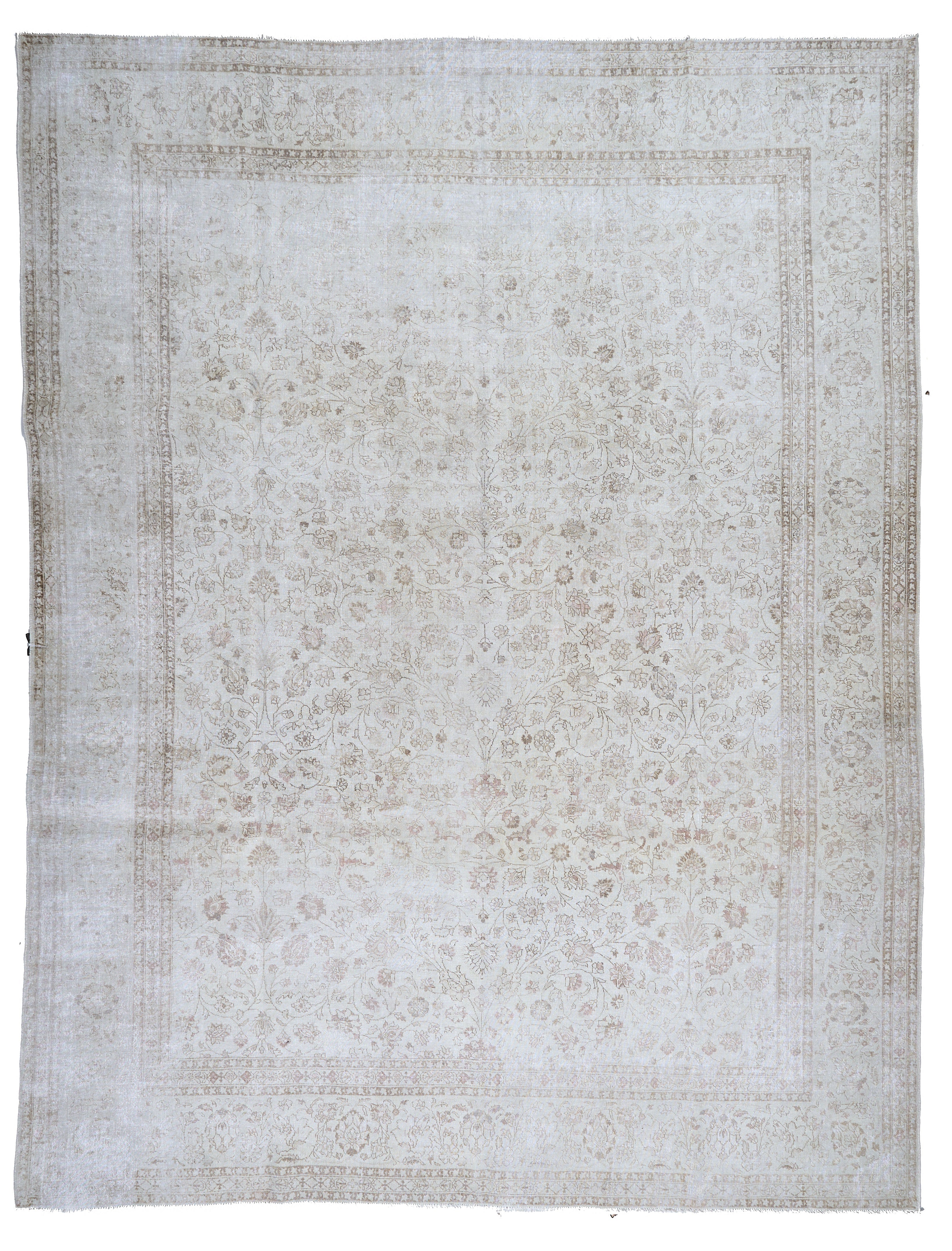 90053 Antique Persian Tabriz Circa 1900