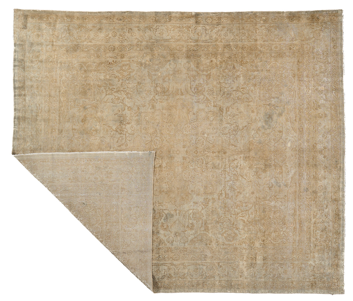 90056 Antique agra Carpet Circa late 19th Century
