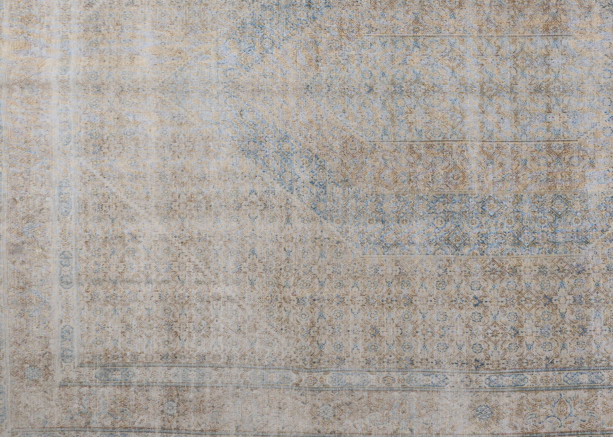 90067 Semi-Antique Persian Tabriz Circa 1950