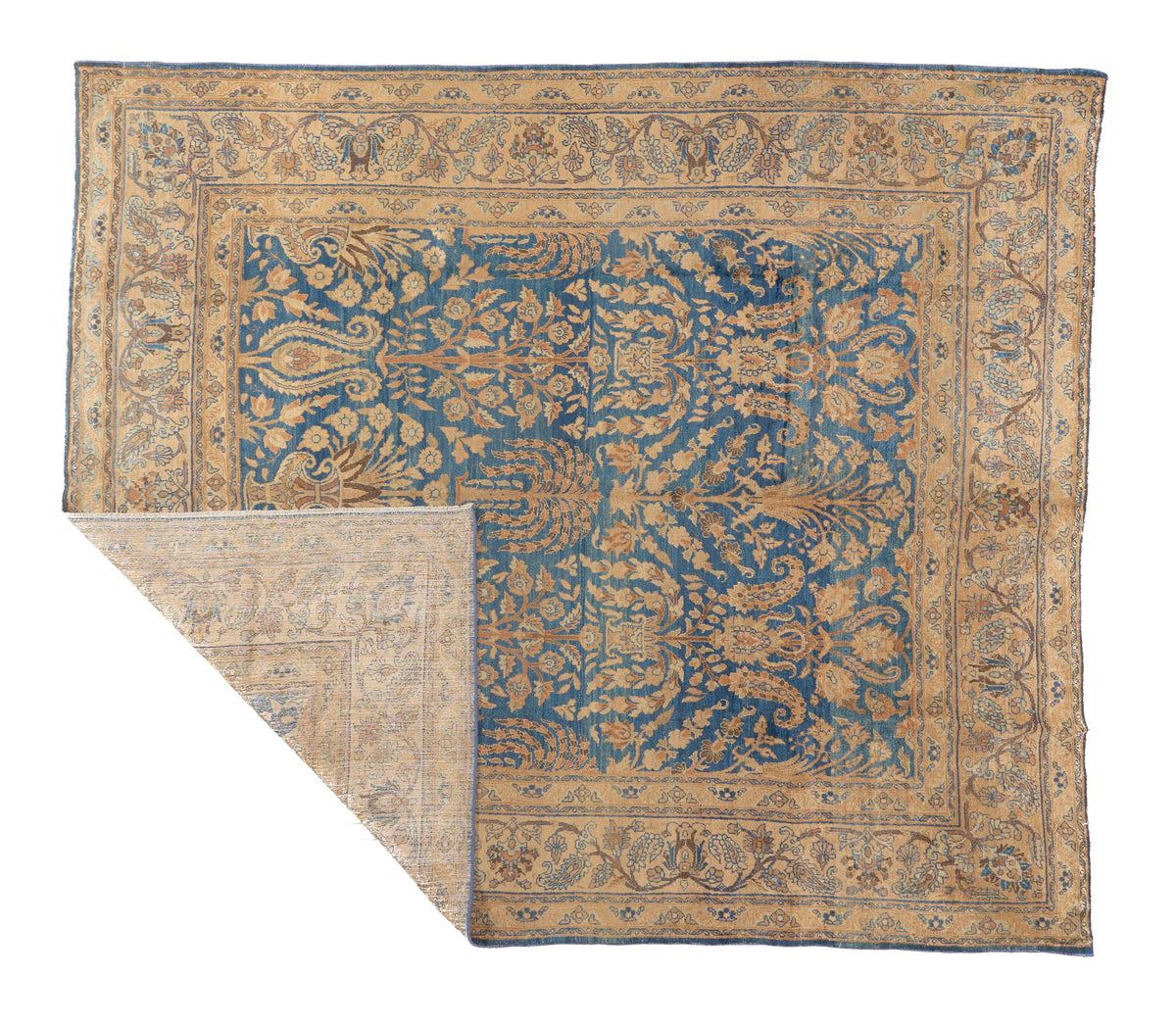 90127 Antique Persian Tabriz Rug Circa 1920
