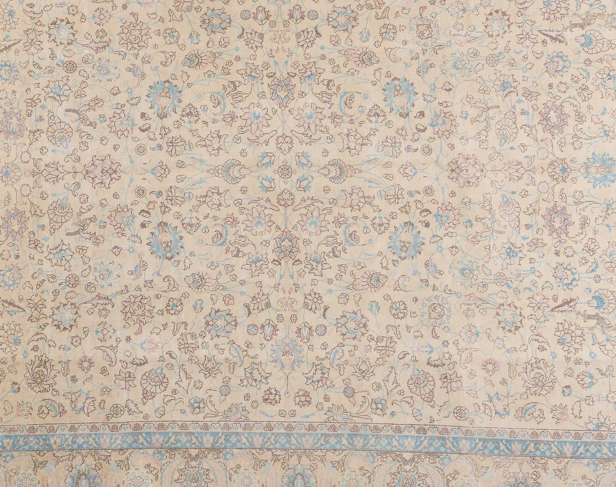 90128 Antique Persian Tabriz Rug Circa 1940