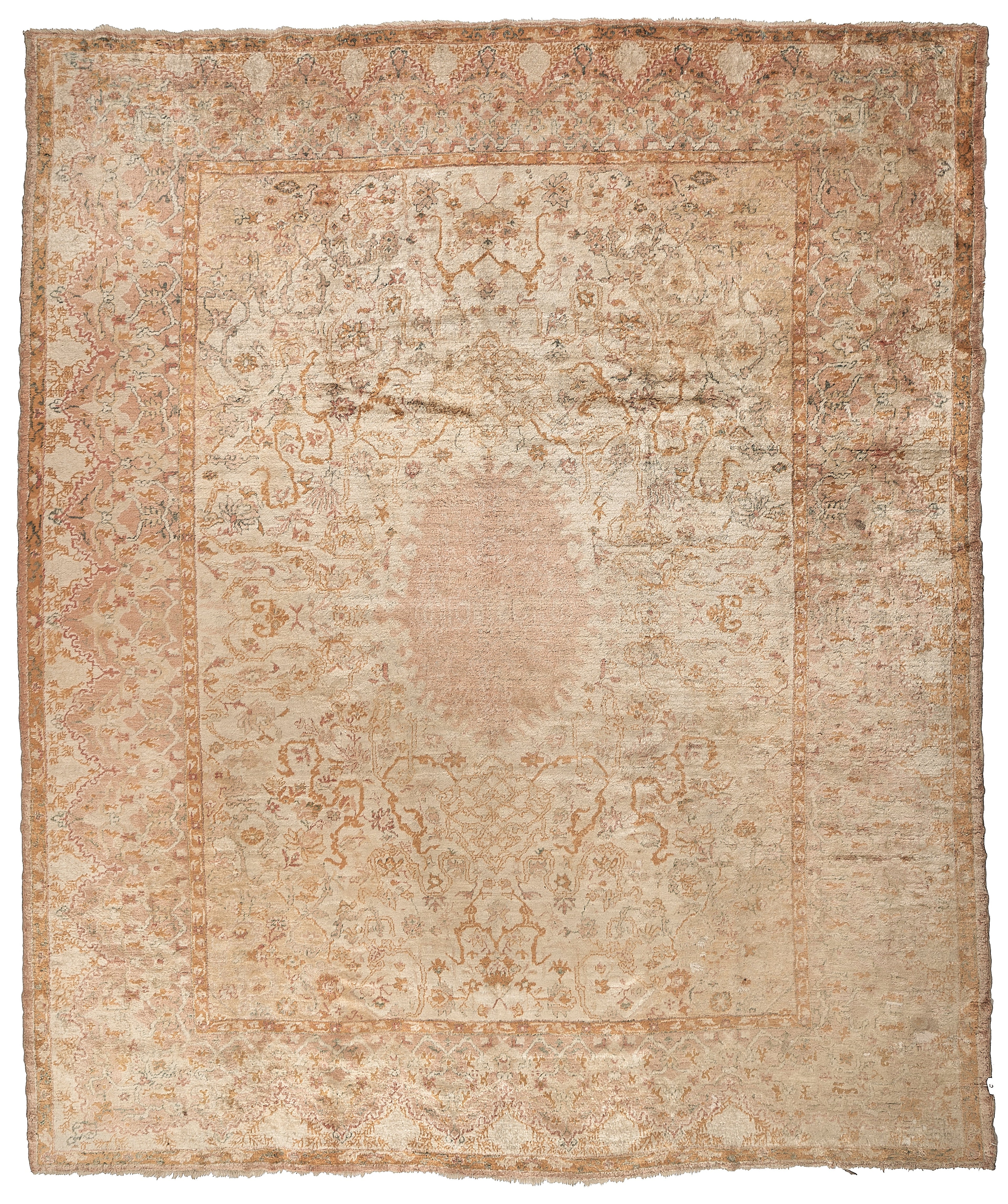 90138 Antique Turkish Angora Oushack 1880