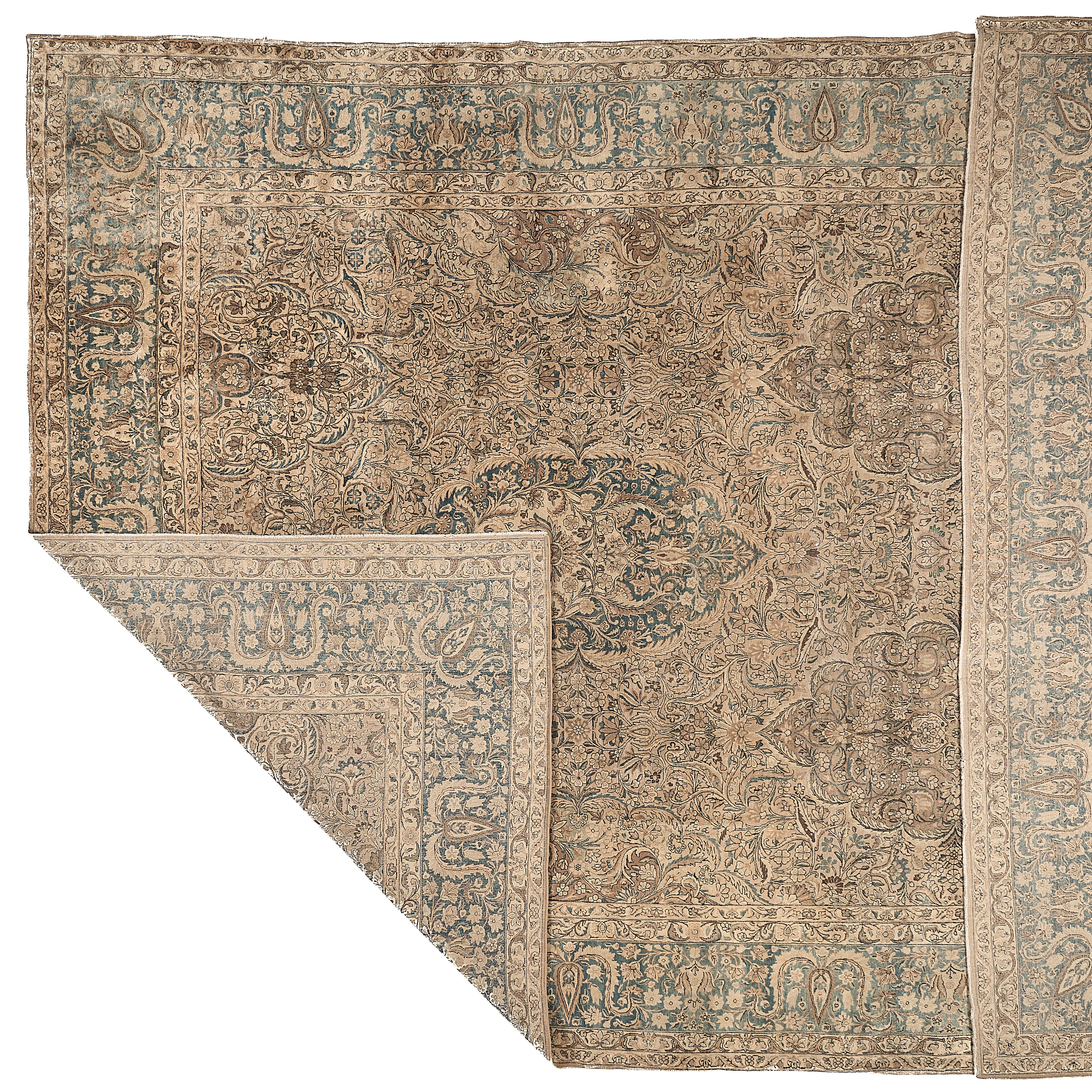90139 Antique Persian Kerman Circa 1920