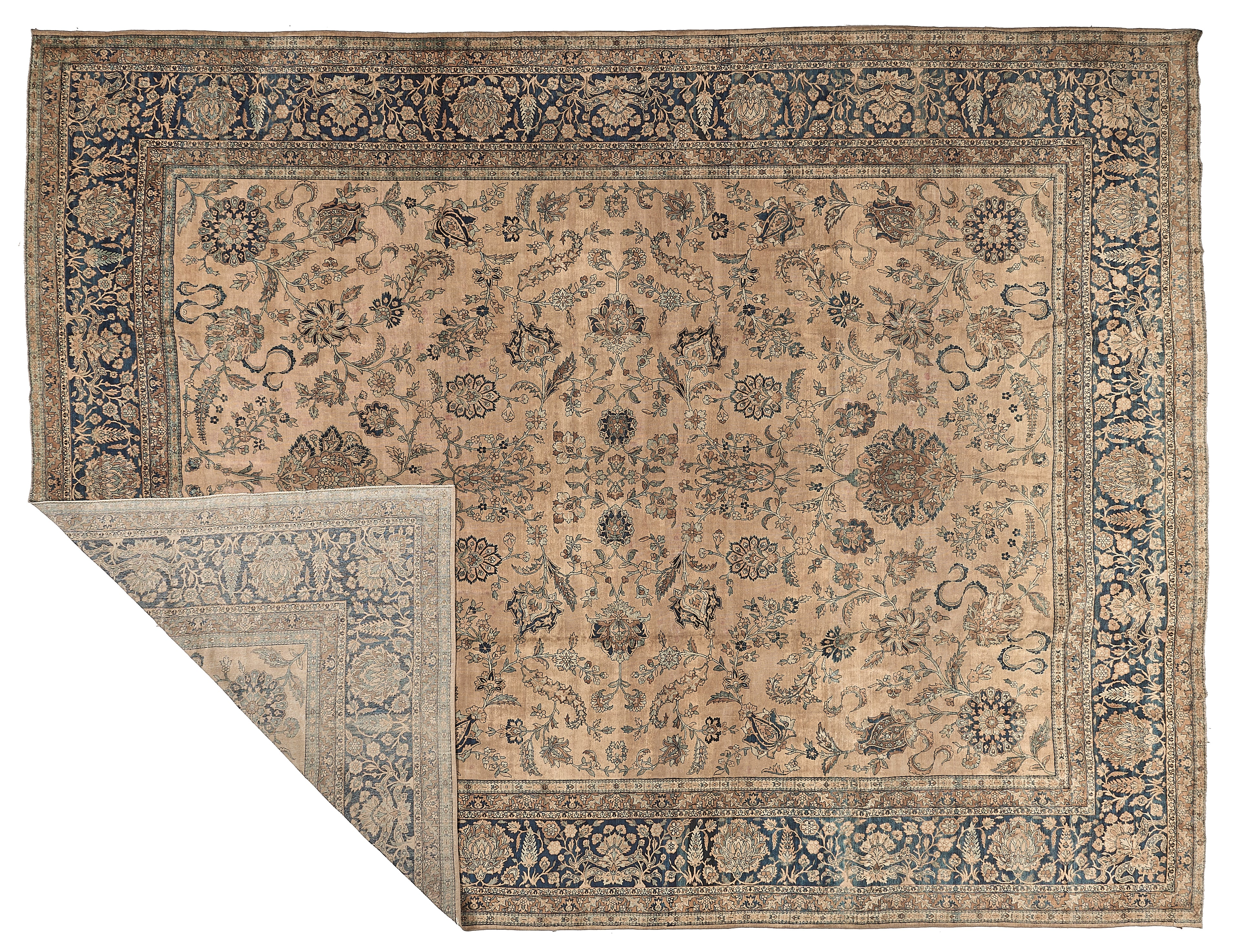 90140 Antique Persian Tabriz