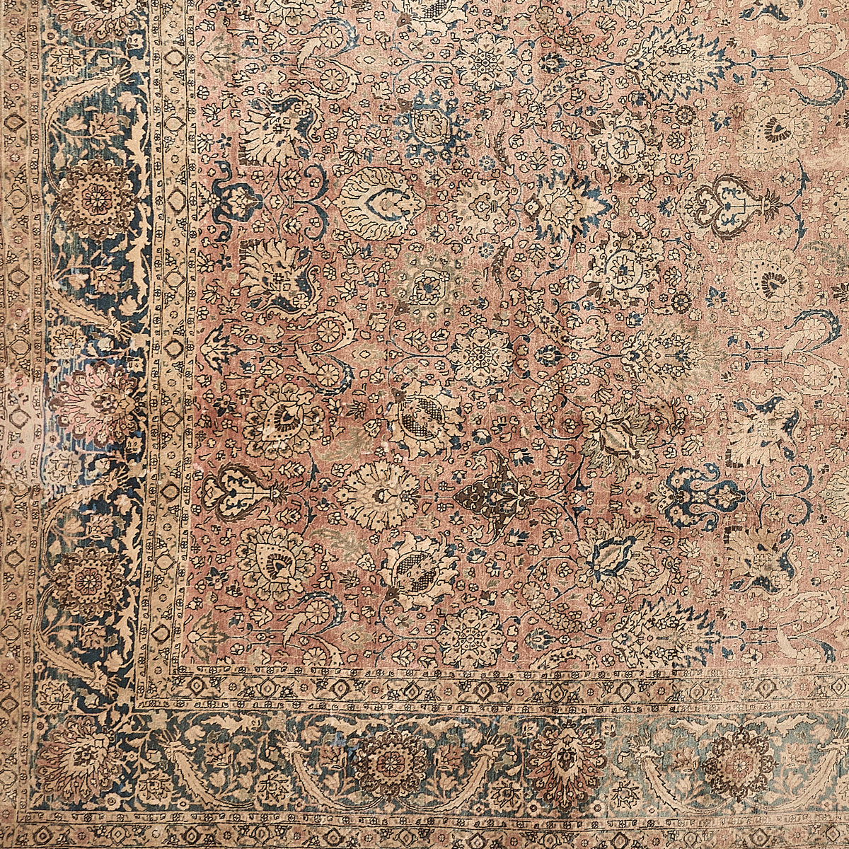 90141 Antique Persian Tabriz