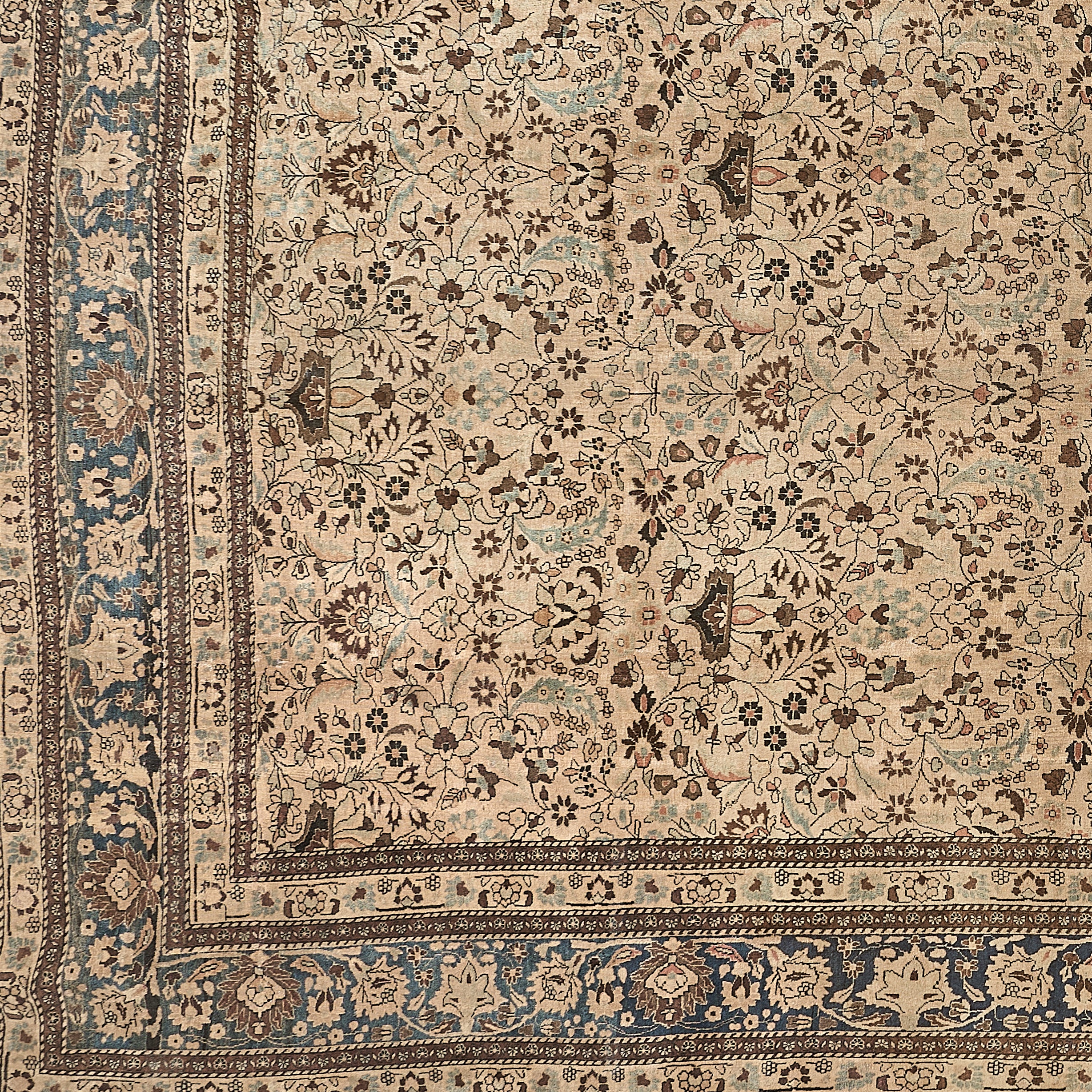 90146 Antique Persian Tabriz