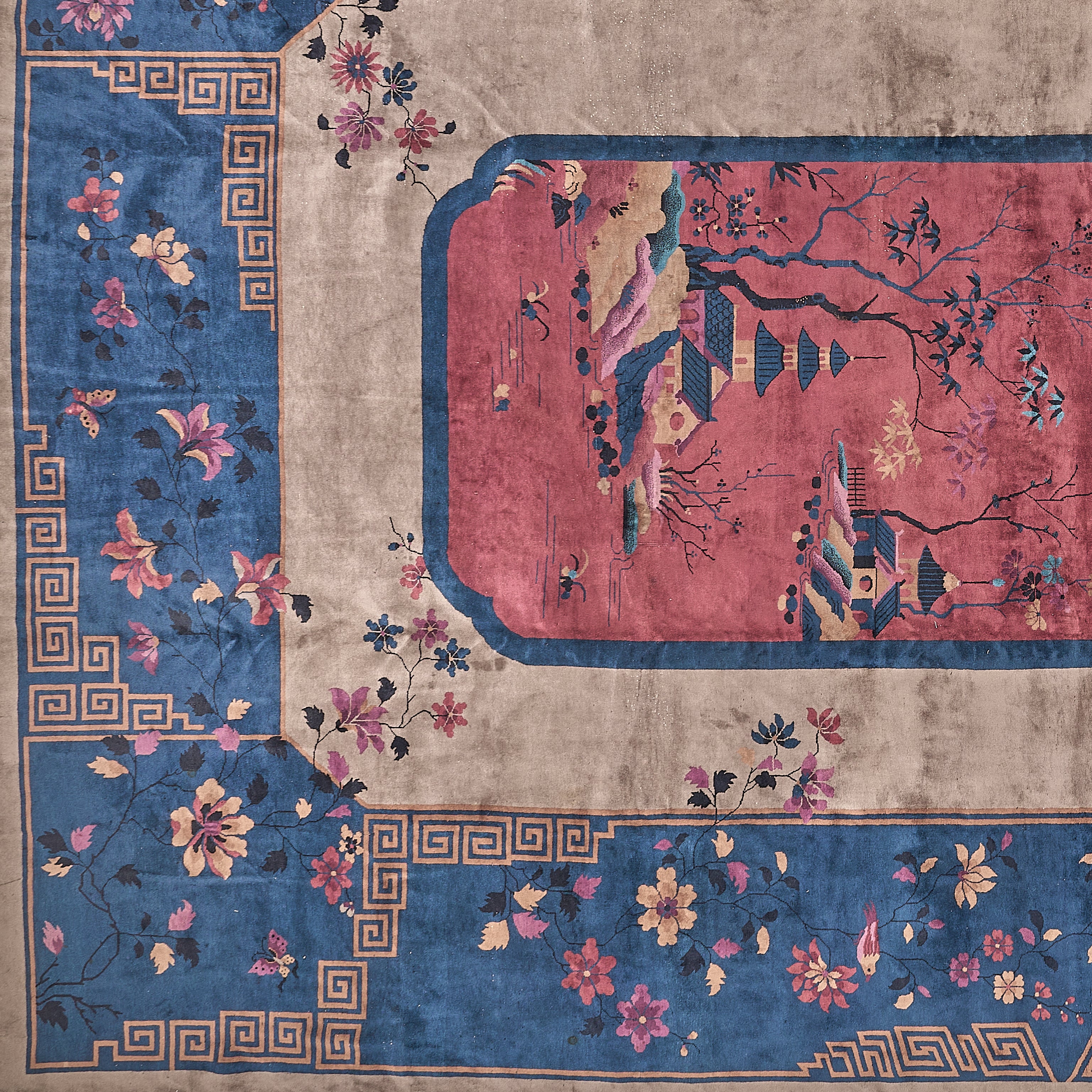 90155 Antique Chinese Art Deco 1920