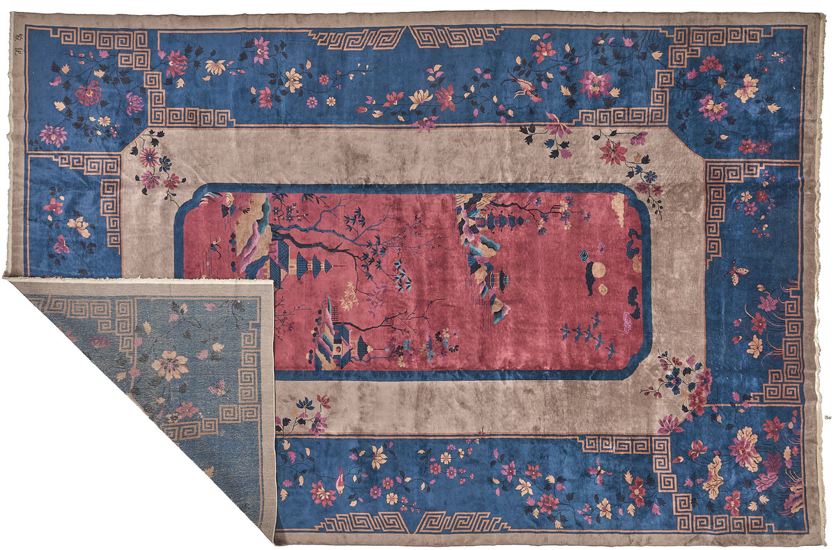 90155 Antique Chinese Art Deco 1920