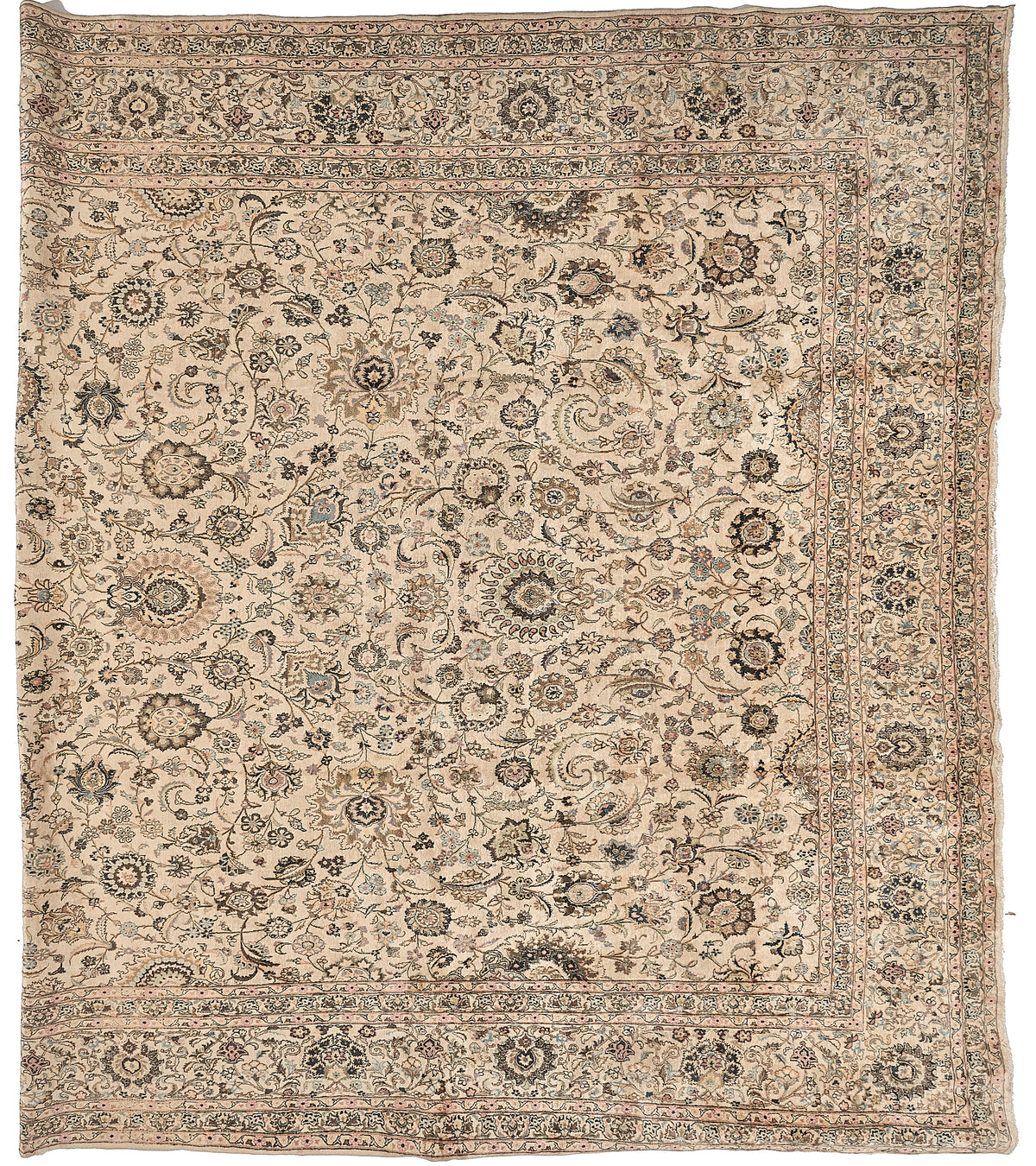 90168 Antique Persian Kashan