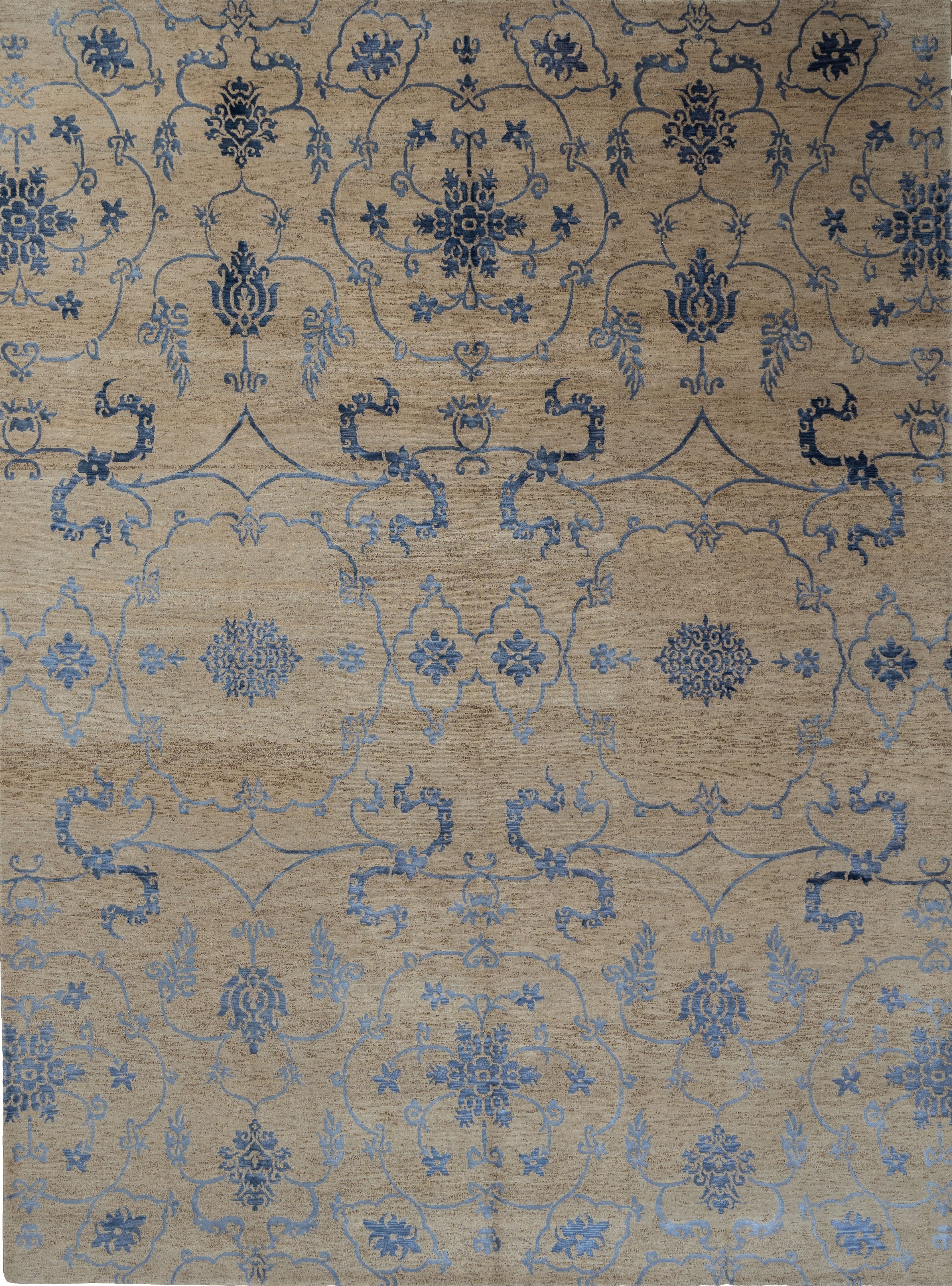 20009 Fine Hand Knotted Nepal Rug