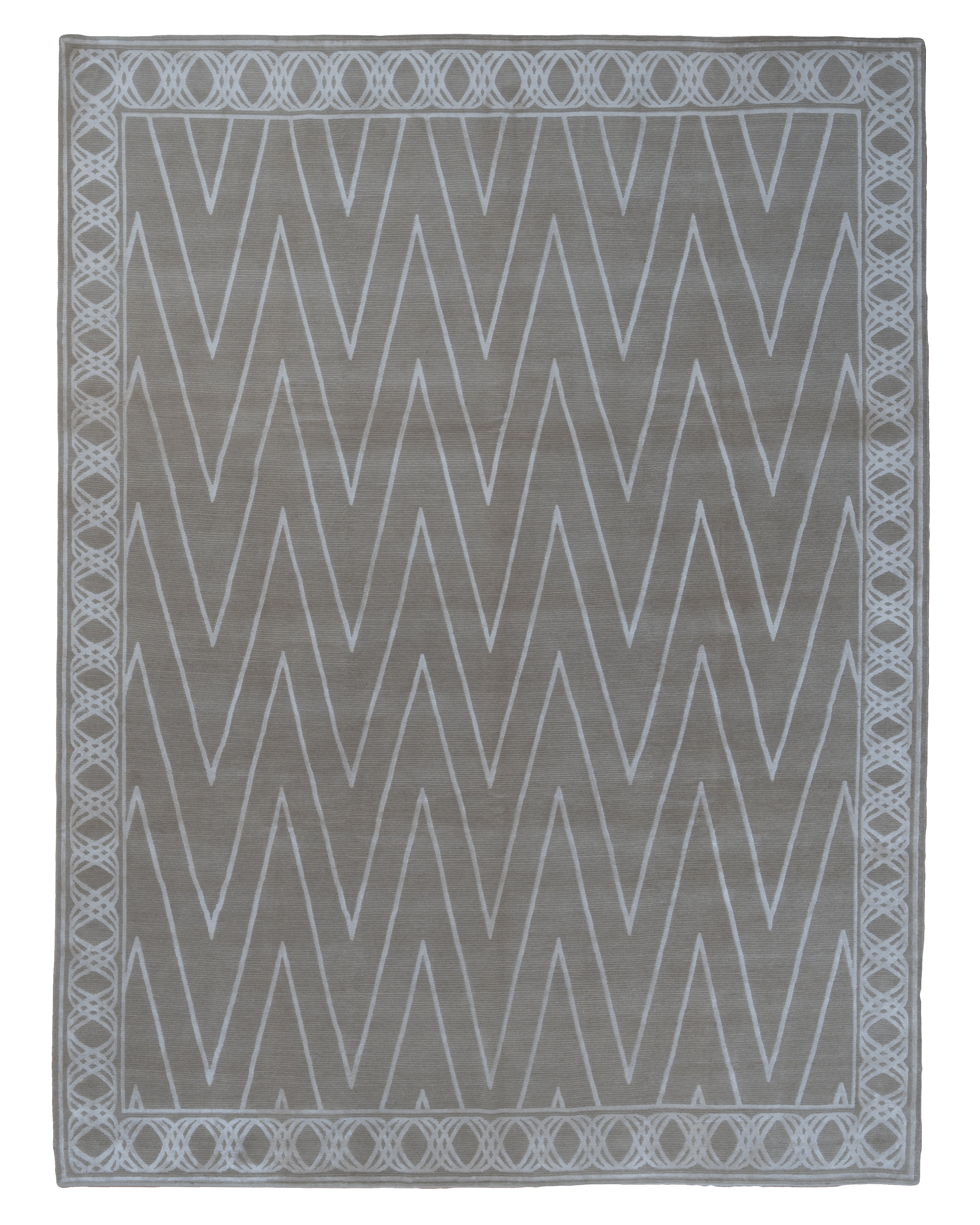 200012 Fine Hand Knotted Nepal Rug