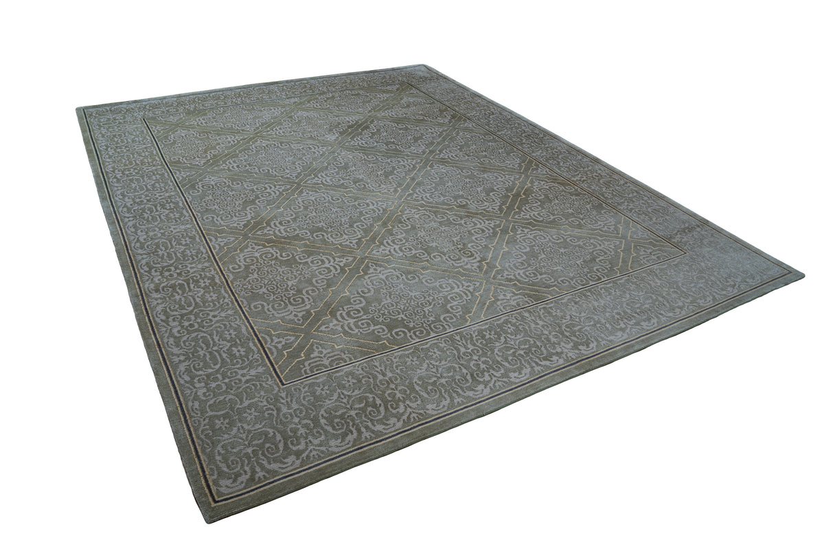 20039 Fine Hand Knotted Nepal Rug