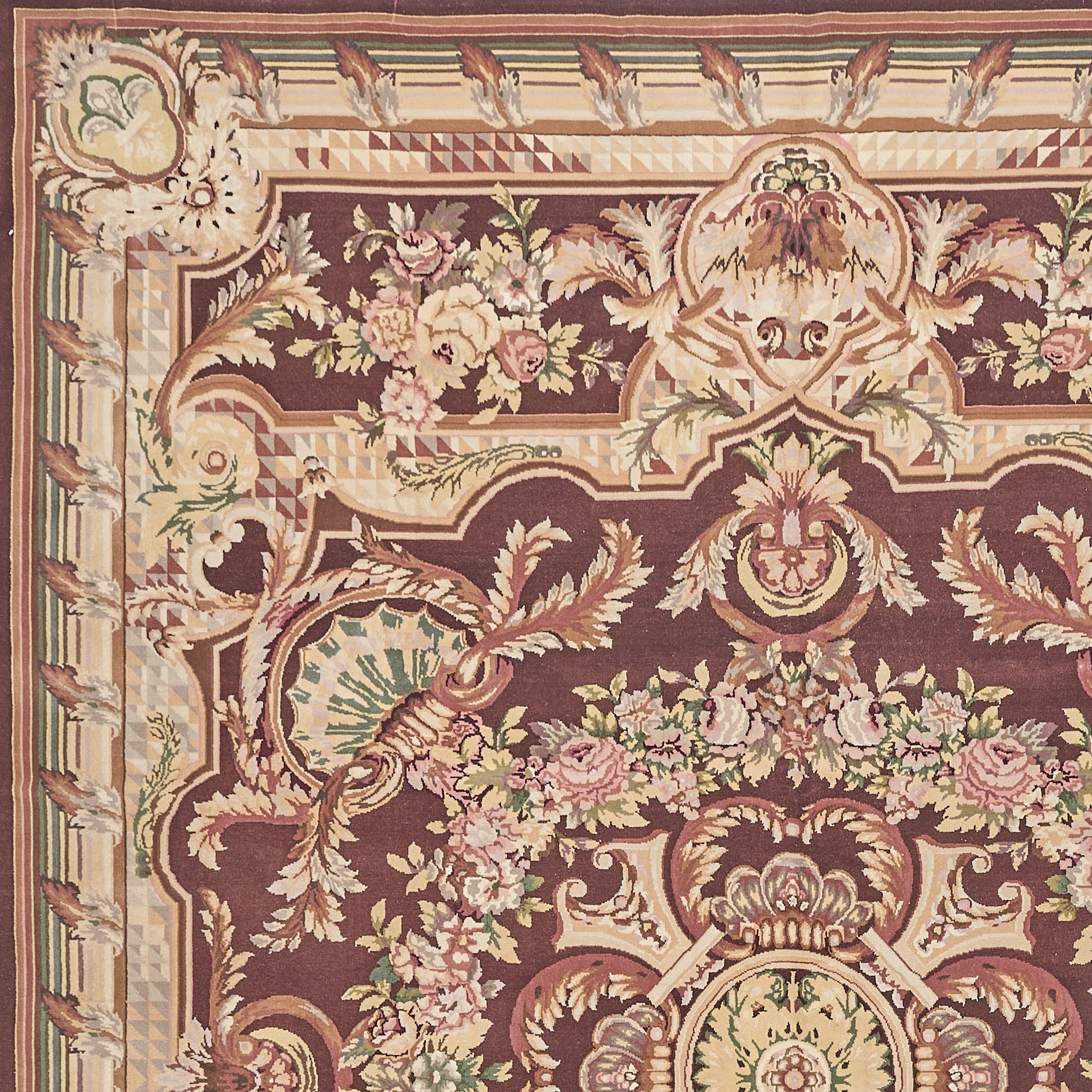 2003 Hand Knotted Savonnerie Carpet