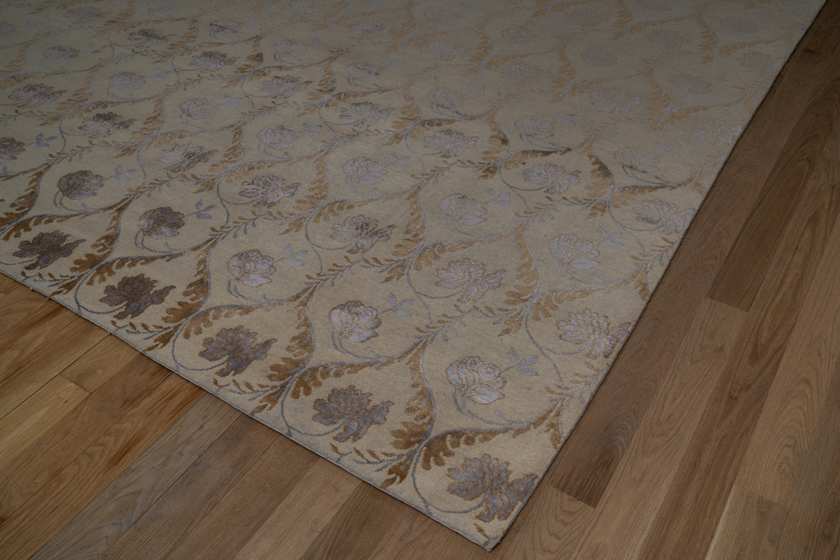 20103 Fine Hand Knotted Nepal Rug