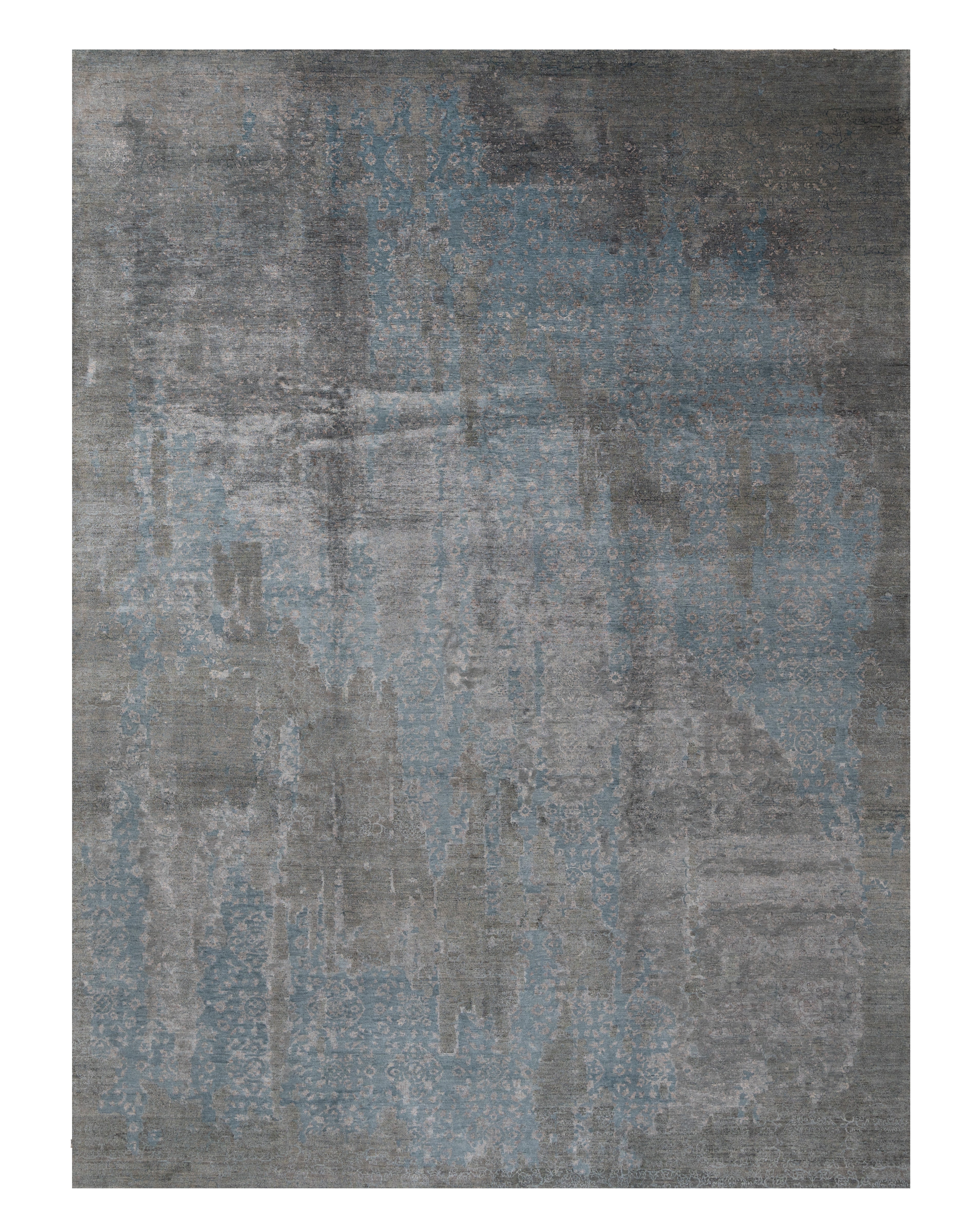 20107 Fine Hand Knotted Nepal Rug