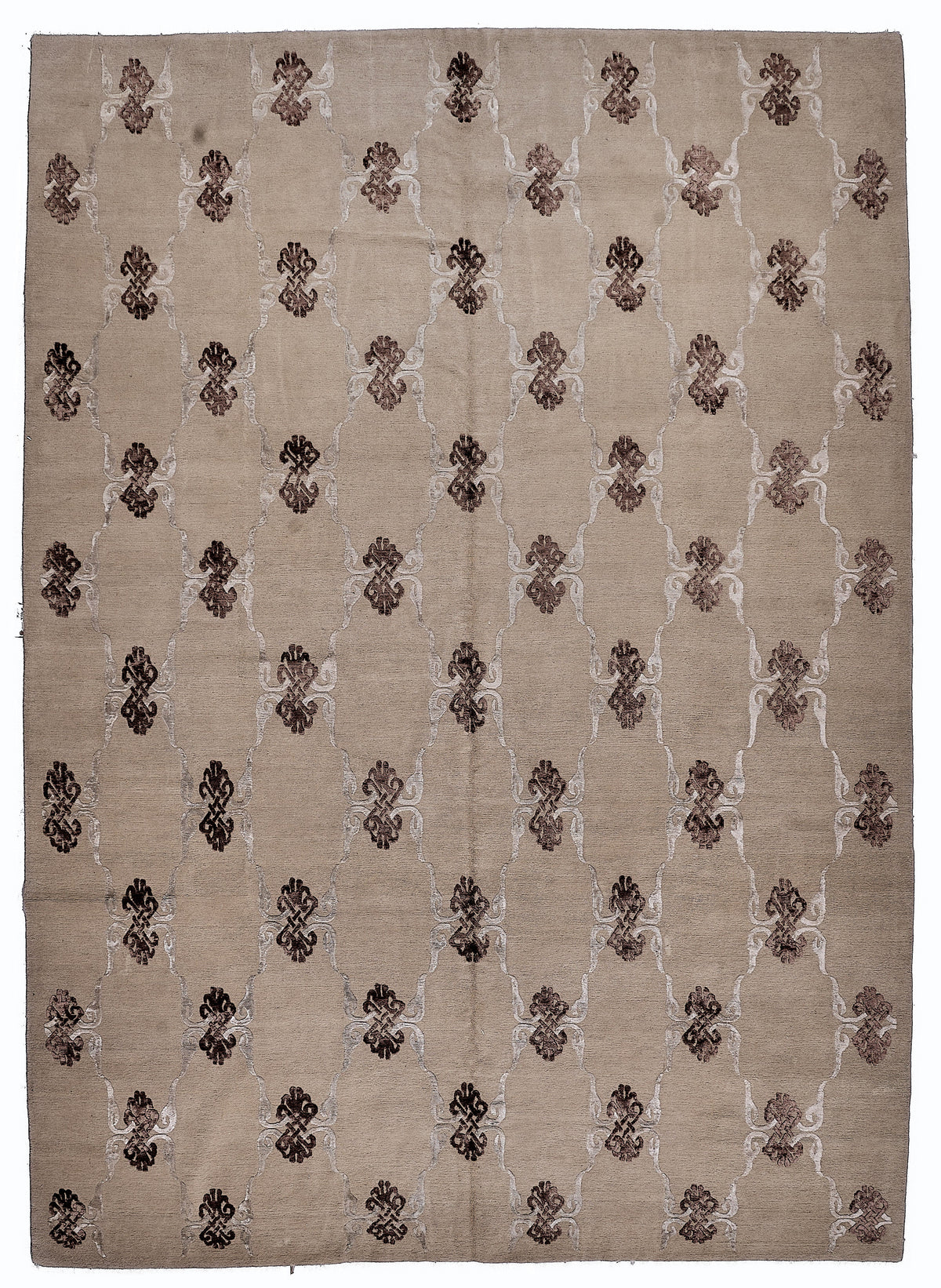 20159 Fine Hand Knotted Nepal Rug