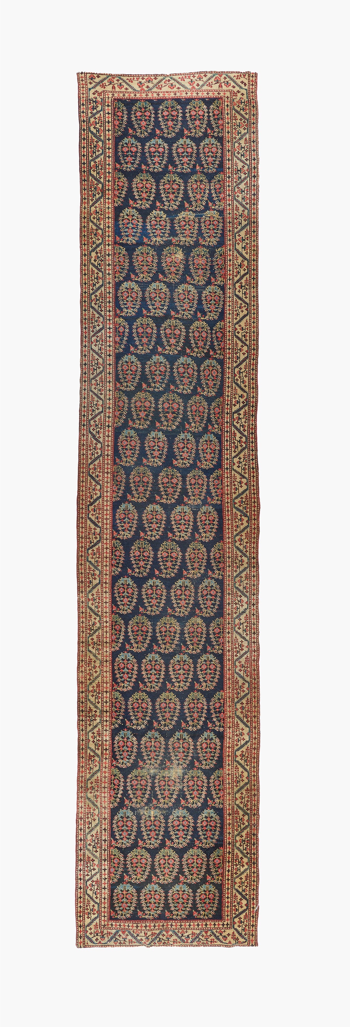 40029 Antique Boteh Design Persian Runner
